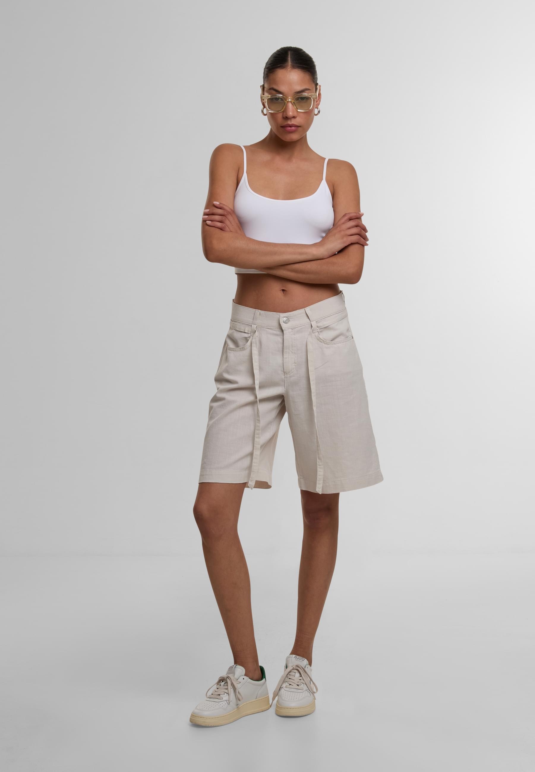 AENGELS Shorts »AENGELS Wide Leg Short Belt«, (1 tlg.)