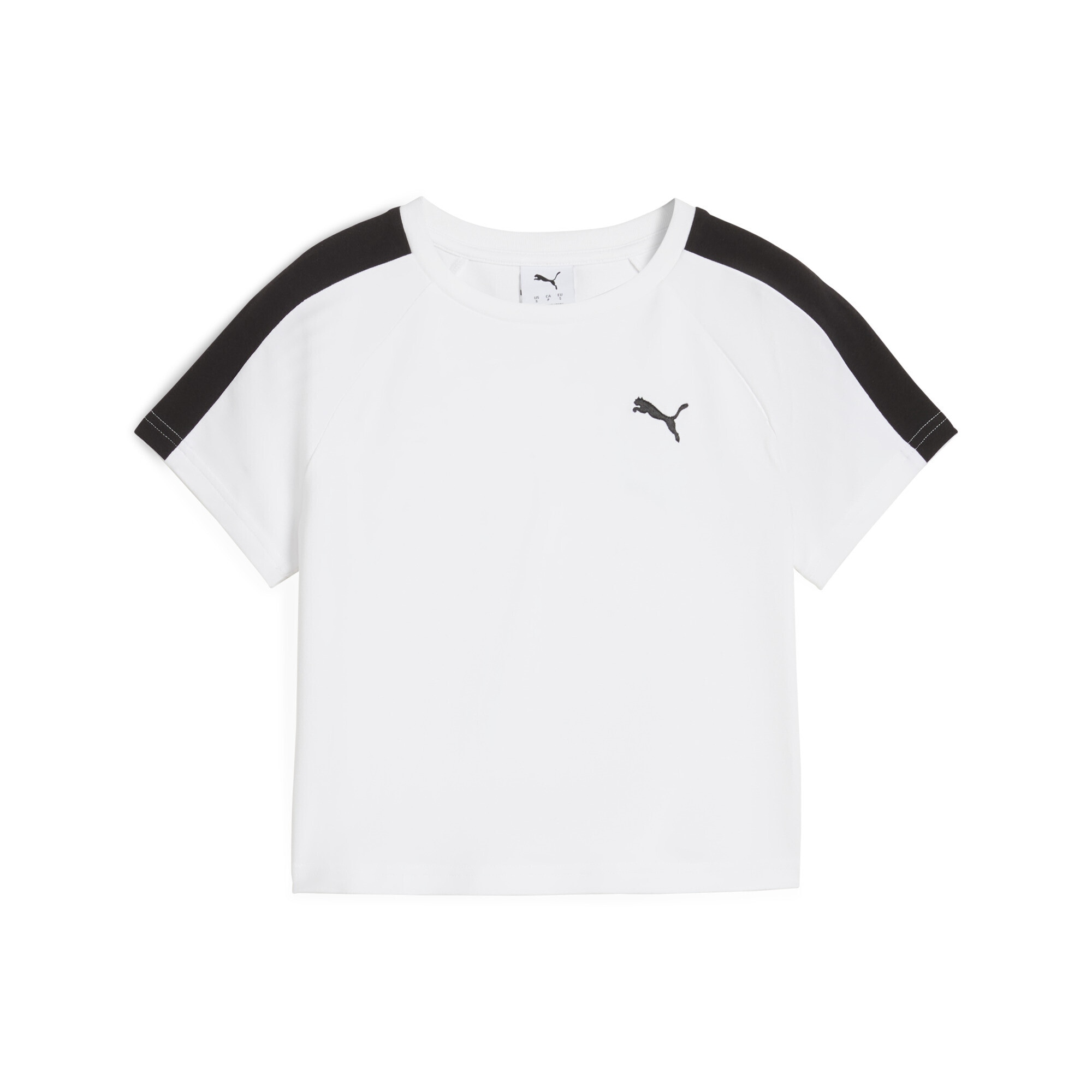 PUMA T-Shirt "T7 Kurzes figurbetontes T-Shirt Damen" günstig online kaufen