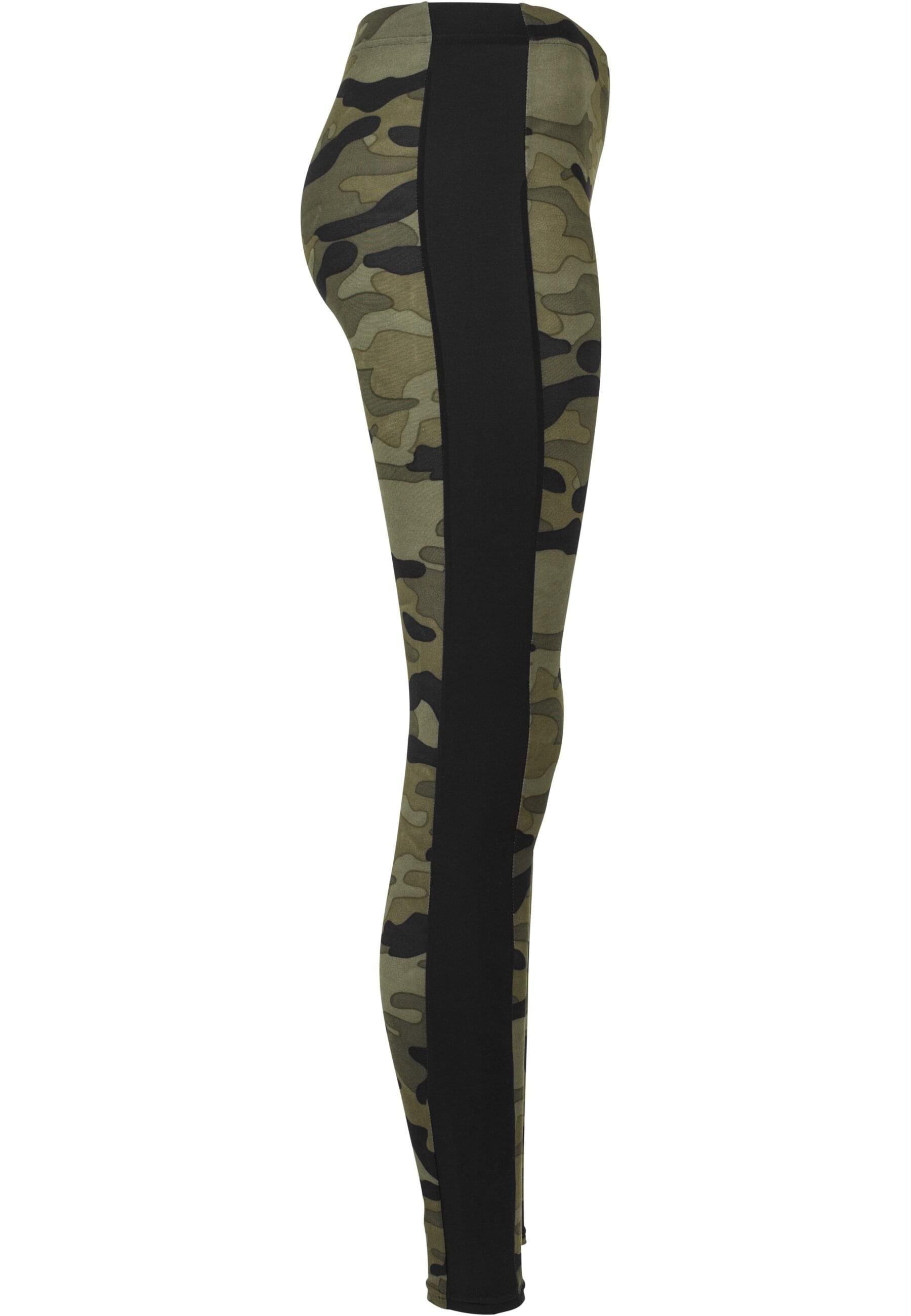 URBAN CLASSICS Leggings »Urban Classics Damen Ladies Camo Stripe Leggings«, (1 tlg.)