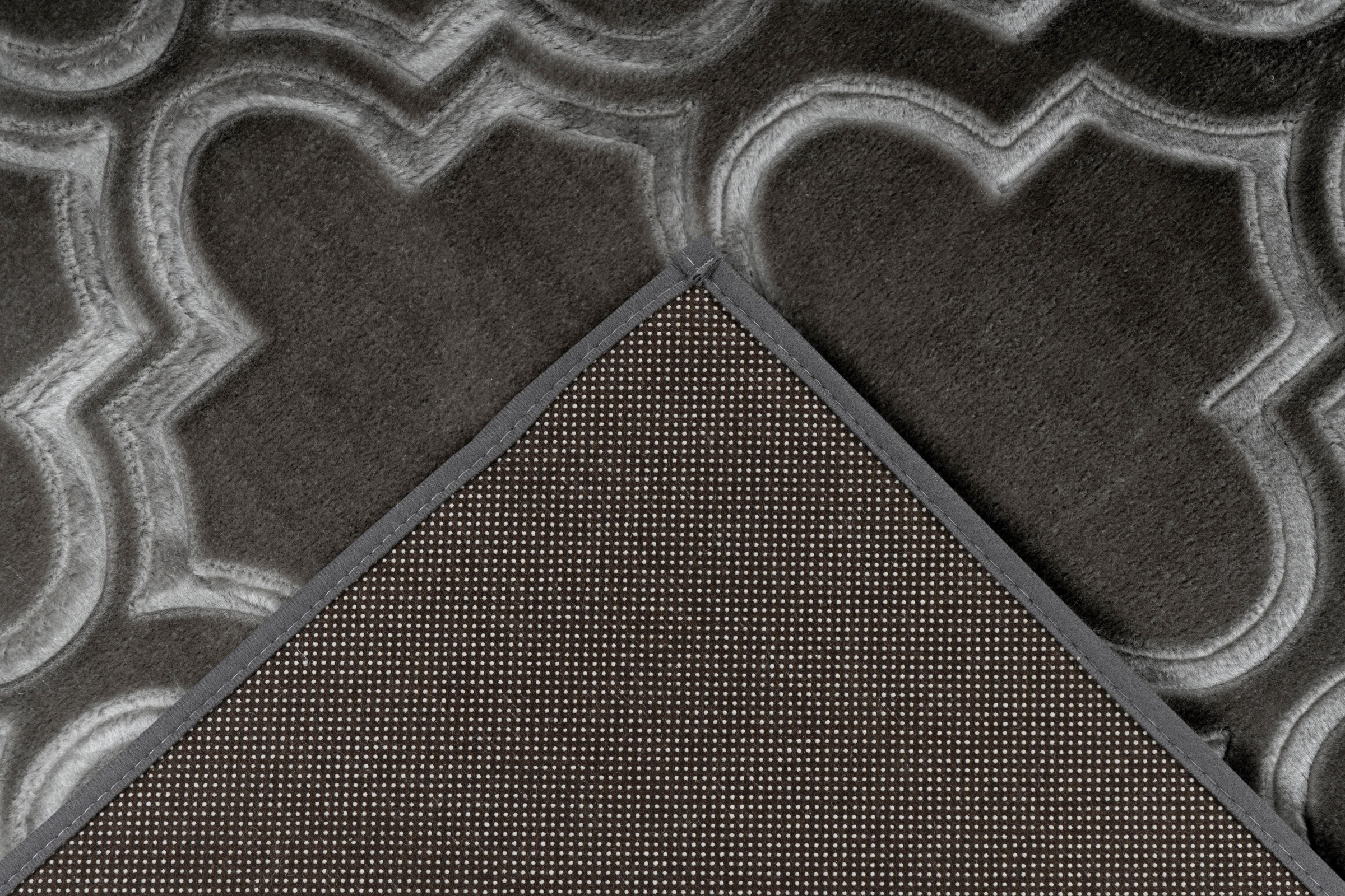 my home Teppich »Triana«, rechteckig, 7 mm Höhe, 3D-Design, geometrisches & modernes Design, Kurzflor, kuschelig