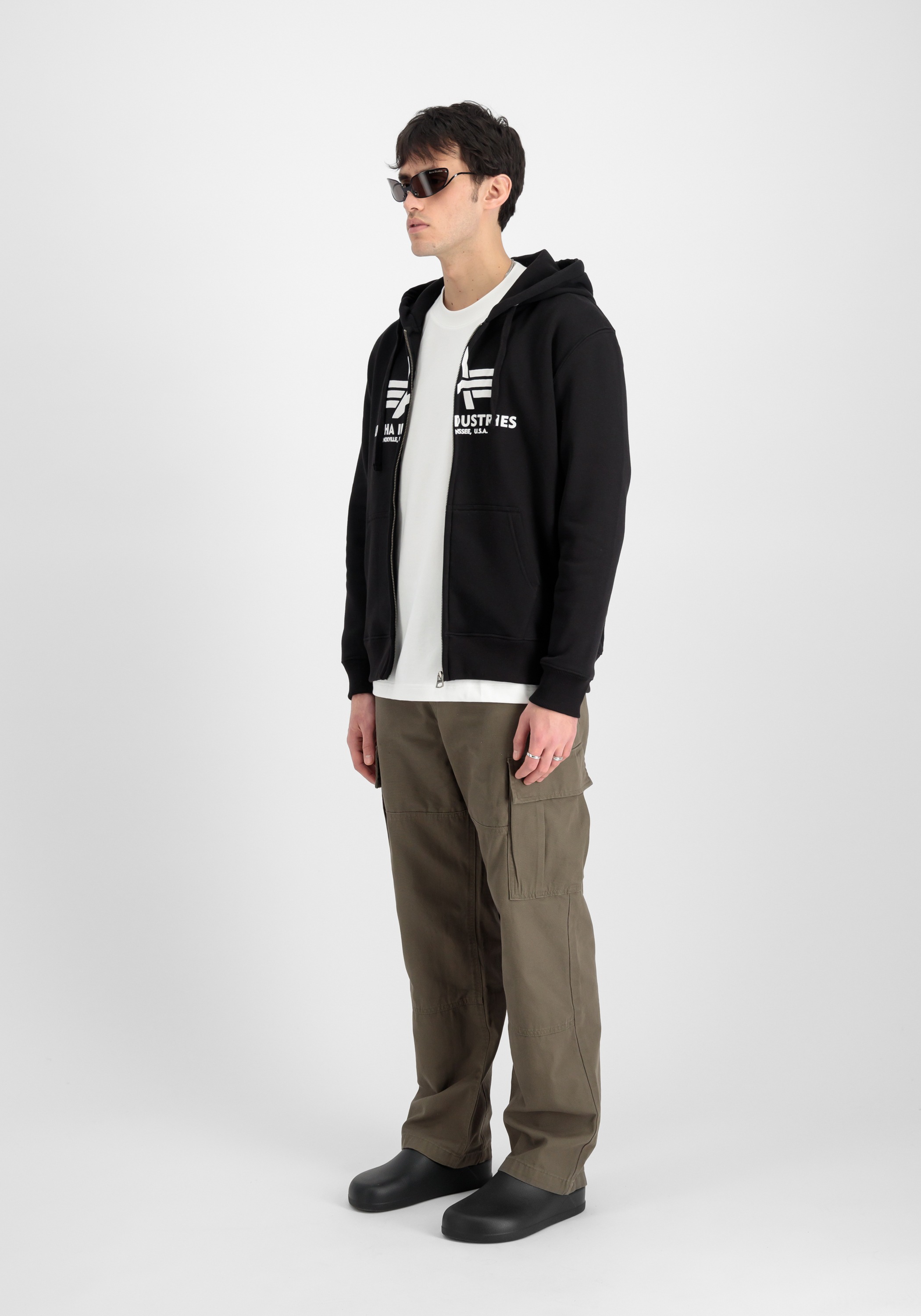 Alpha Industries Hoodie »Alpha Industries Men - Hoodies Basic Zip Hoodie PP«