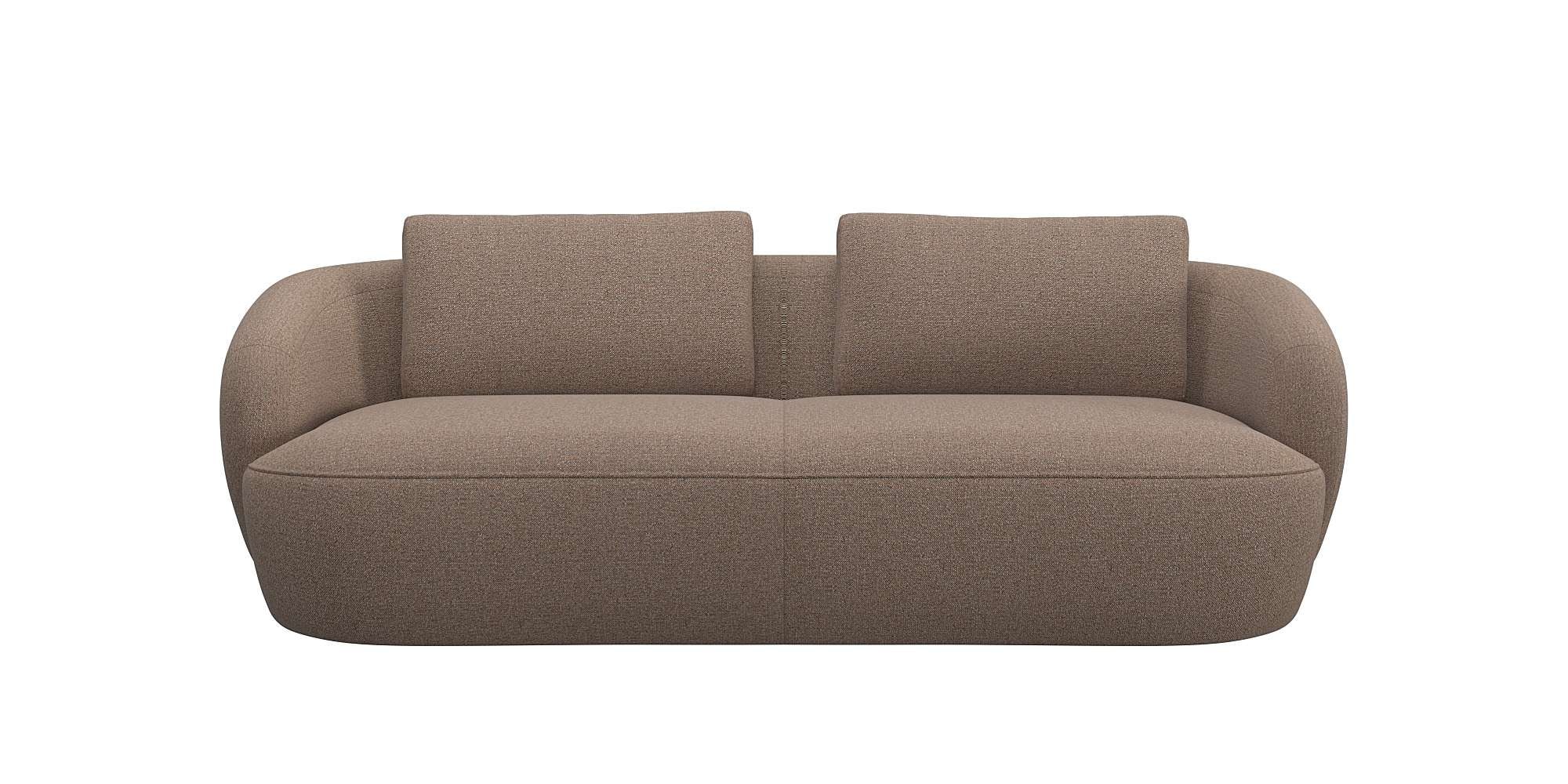 FLEXLUX 3-Sitzer "Torino, rund und bequem, Couch, Dreisitzer", Modernes, or günstig online kaufen
