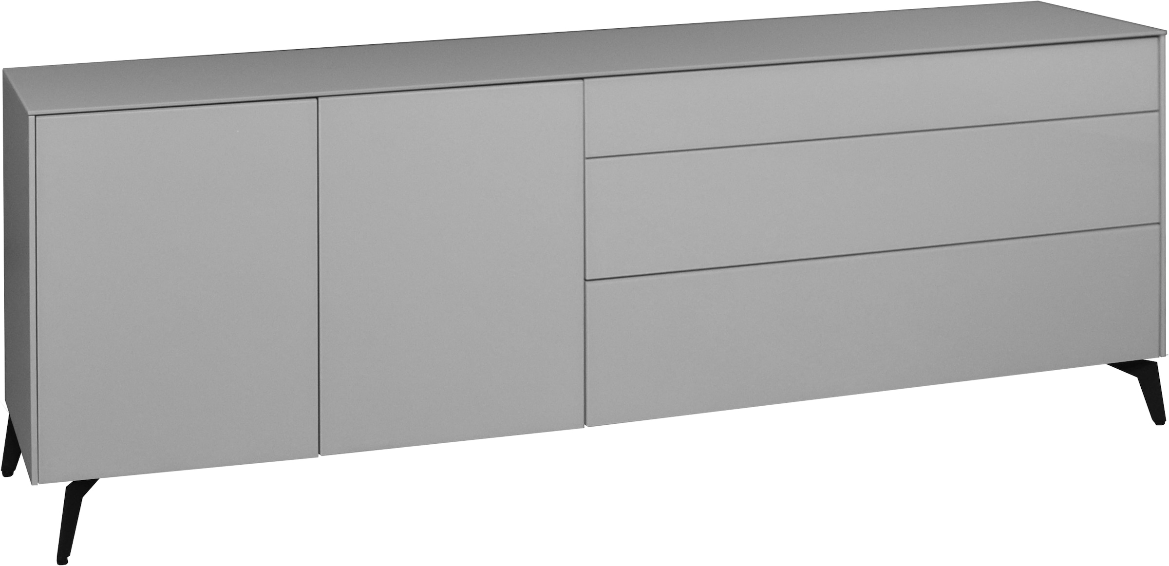 Mäusbacher Lowboard "Imola" Mäusbacher Lowboard mit Glasfront und Glasoberplatte