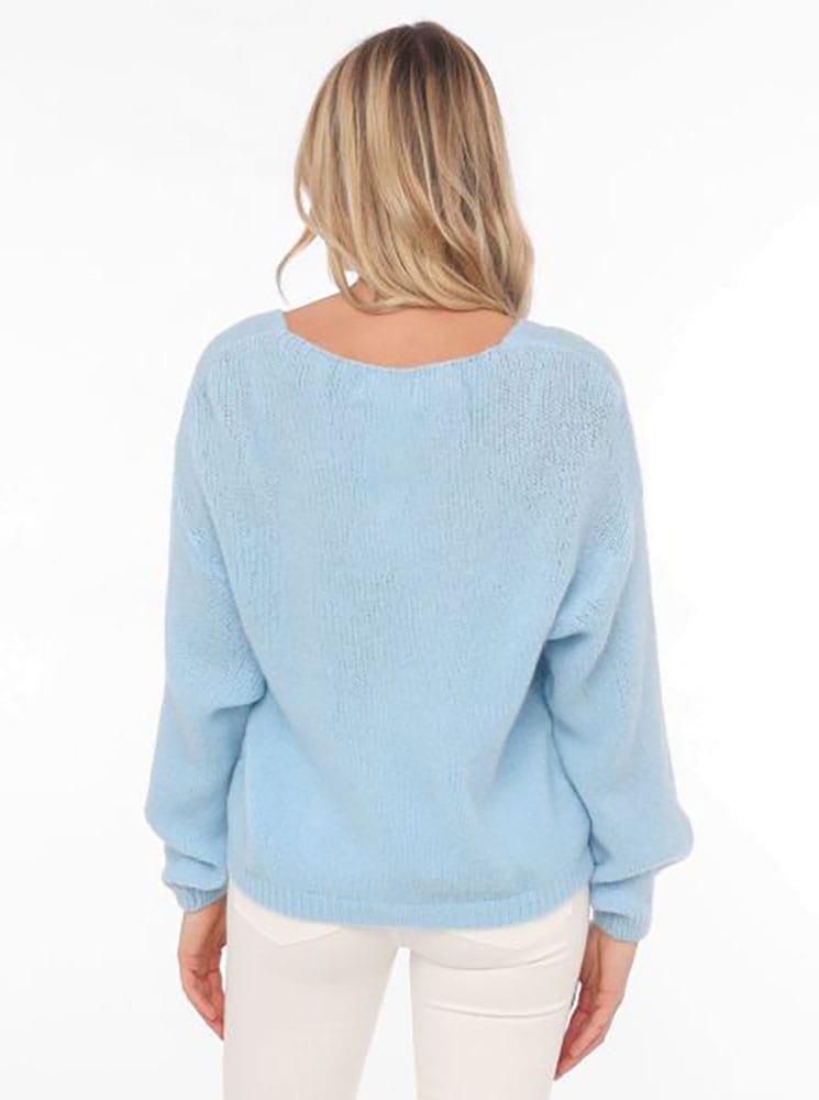 Zwillingsherz Strickjacke »"Uni"«, One Size