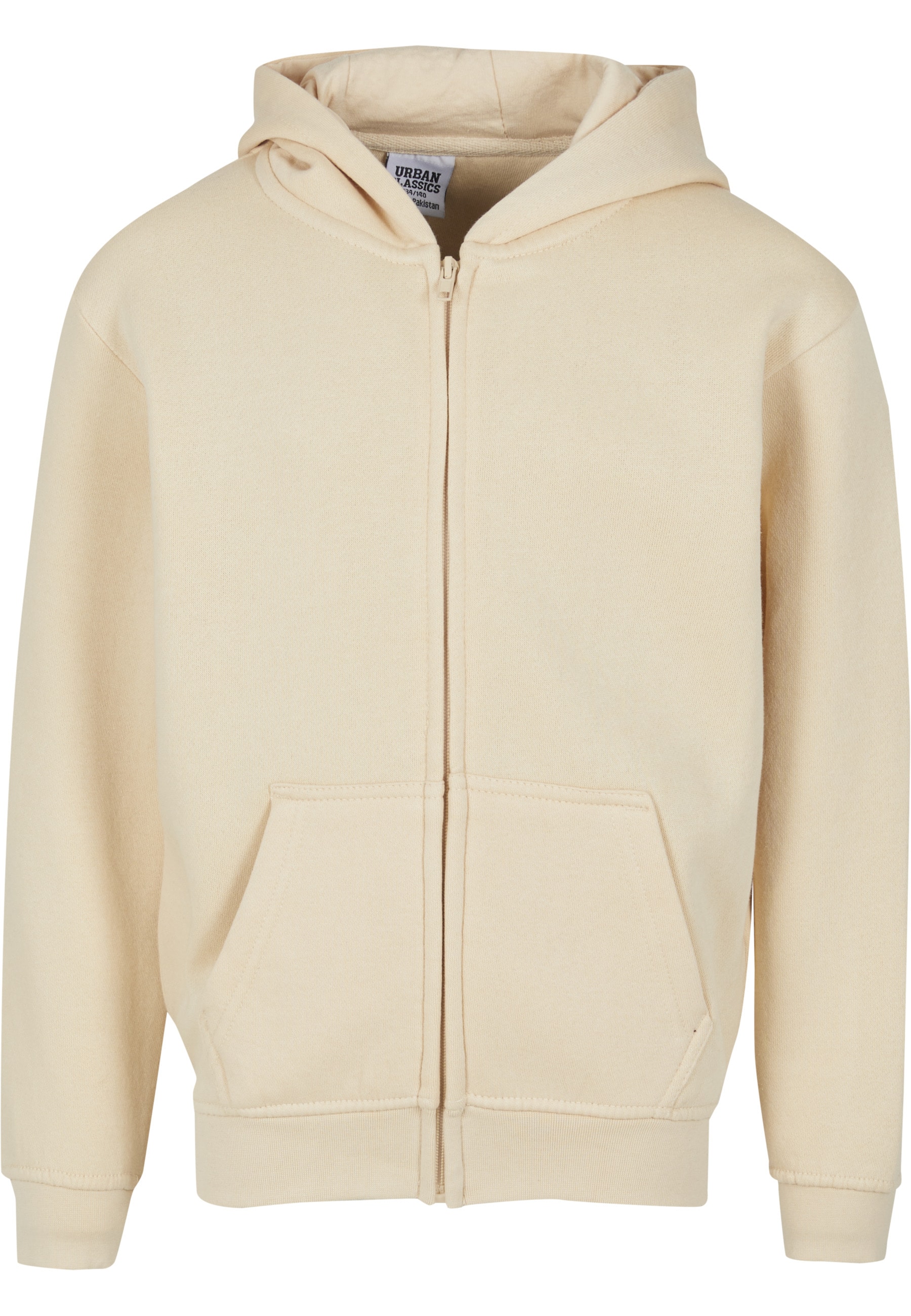 URBAN CLASSICS Sweatjacke »Urban Classics Kids Basic Essential Zip Hoody«