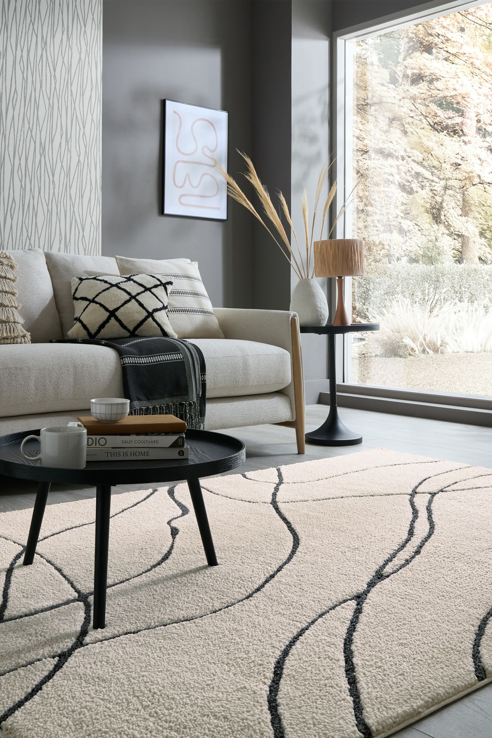 FLAIR RUGS Teppich "Flow" rechteckig 20 mm Höhe aus recyceltem Material günstig online kaufen