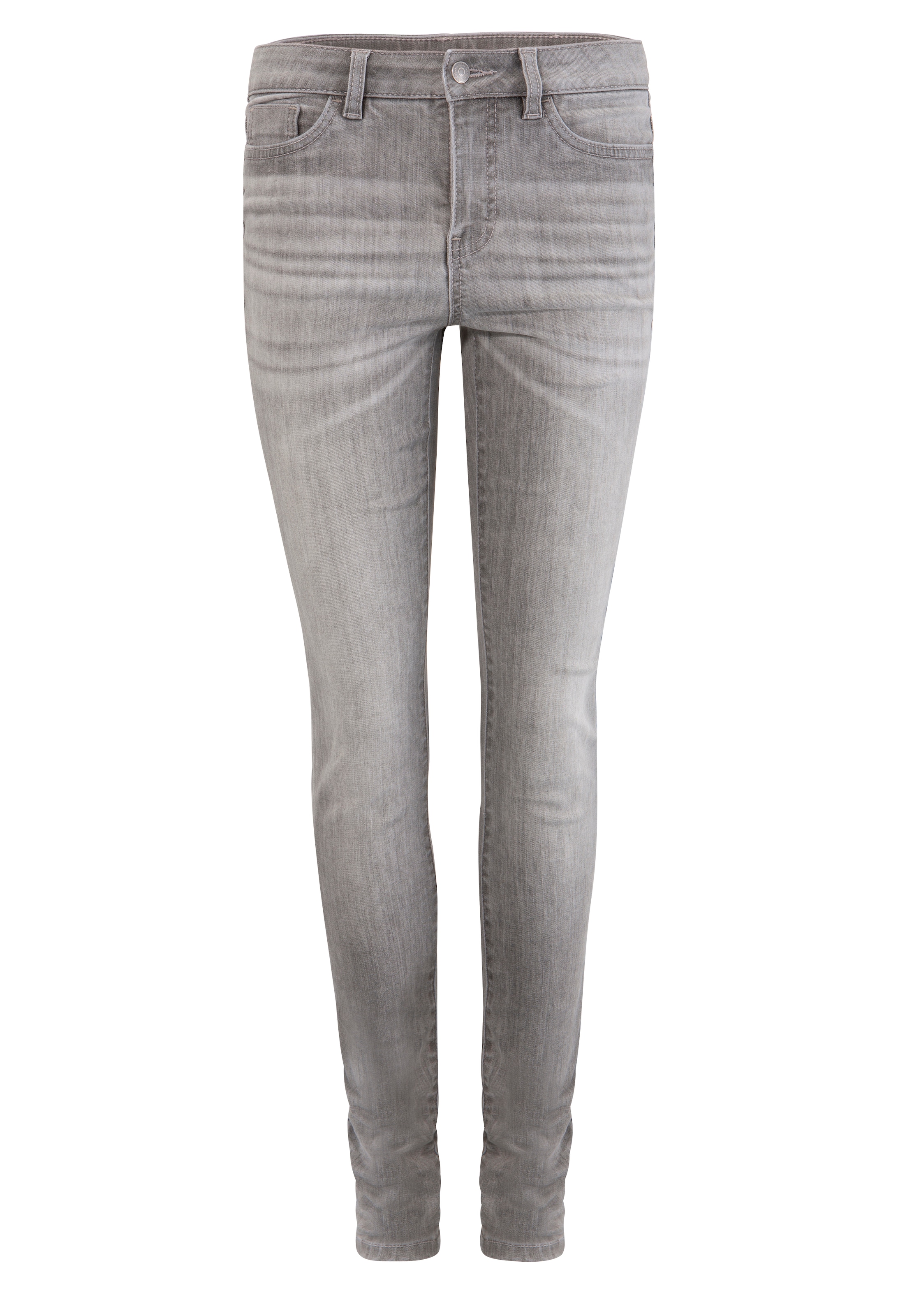 KangaROOS 5-Pocket-Jeans »SUPER SKINNY HIGH online | bestellen RISE«, mit BAUR used-Effekt