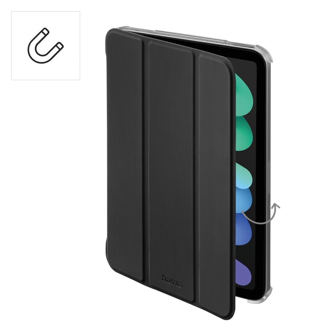 Hama Tablet-Hülle »Schutzhülle "Fold Clear" für Apple iPad mini 8.3" (2024)«
