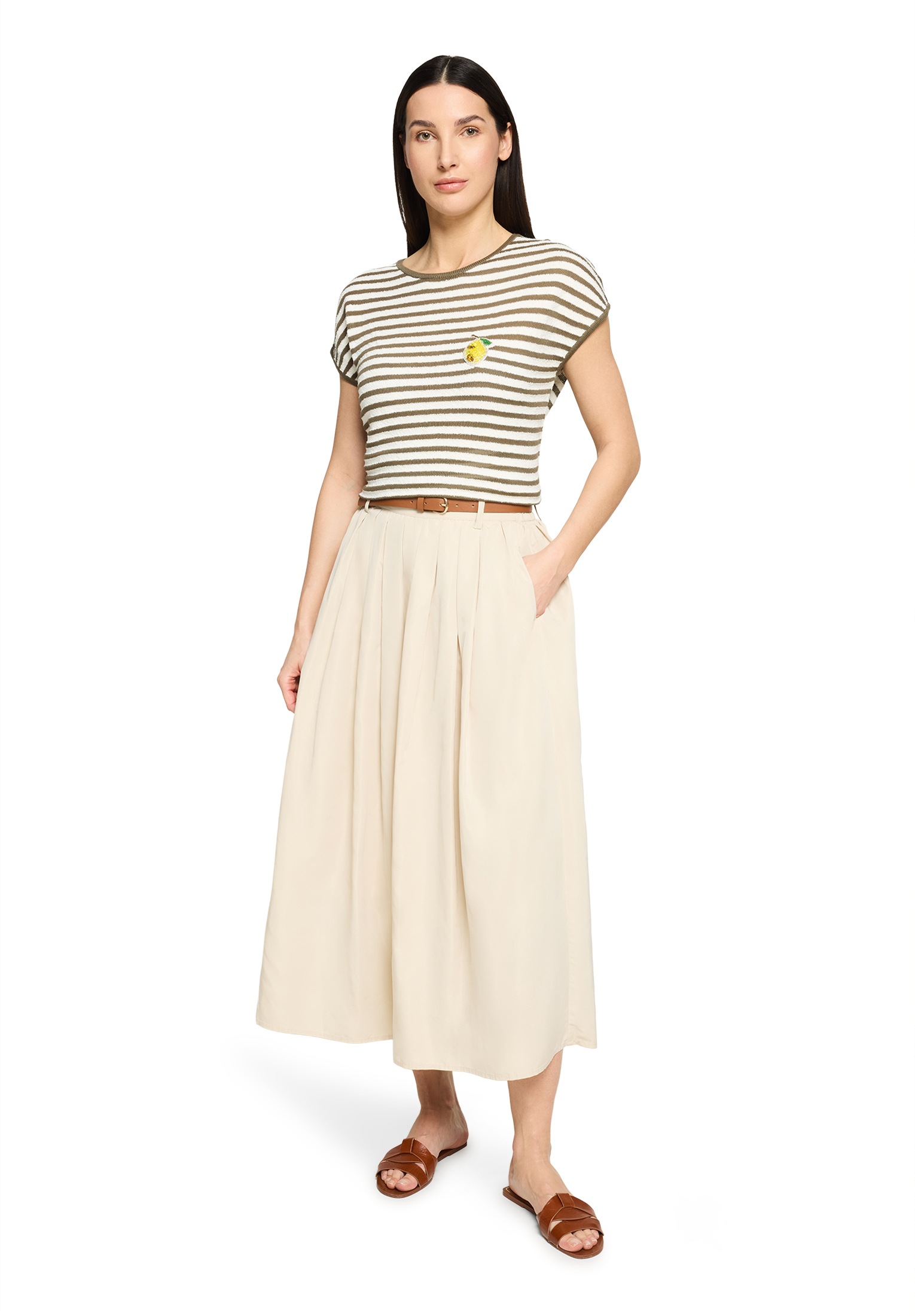 Cartoon Maxirock "Damen mit Gürtel" günstig online kaufen