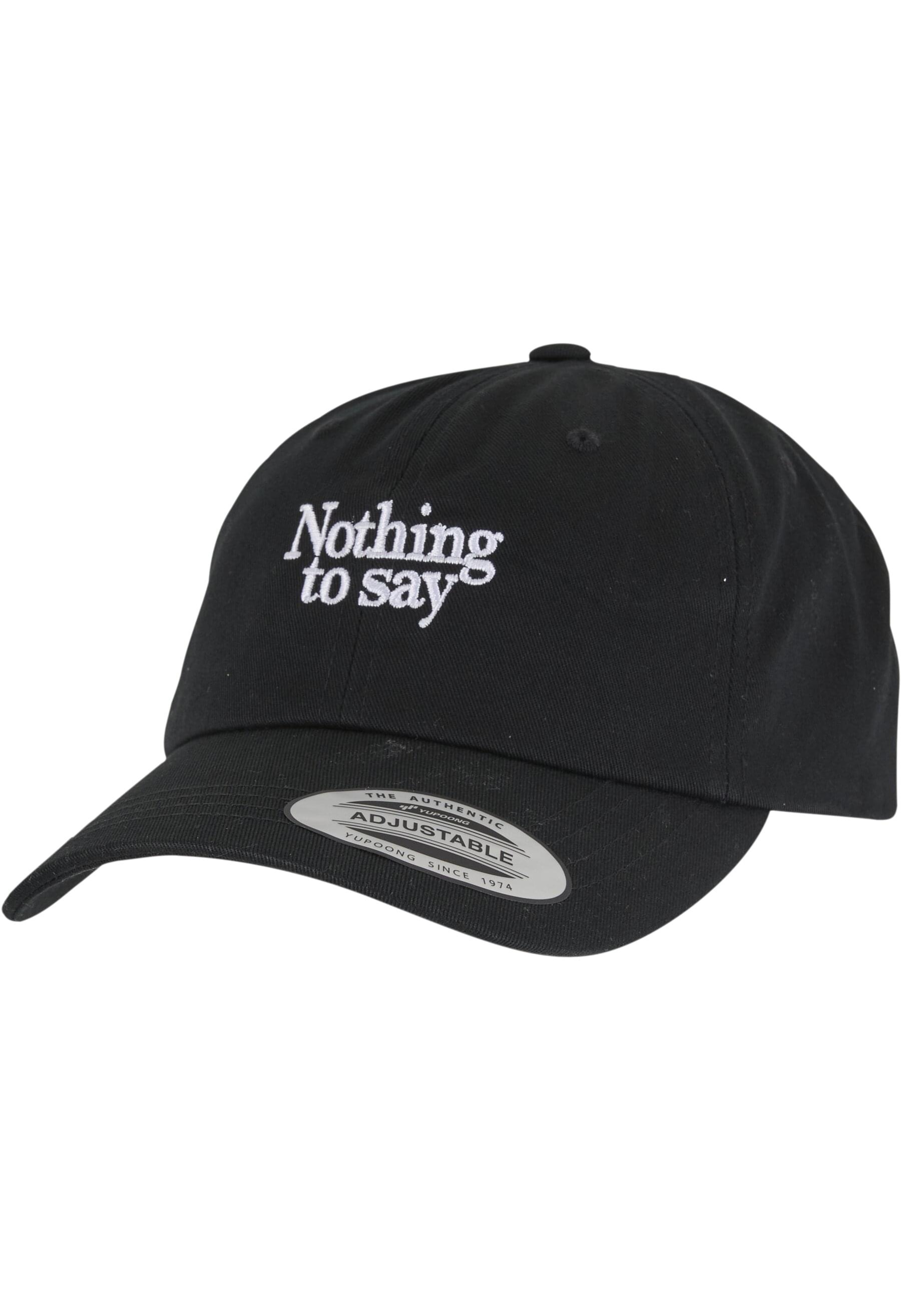 MisterTee Snapback Cap »MisterTee Nothing To Say Wooly Combed Cap«