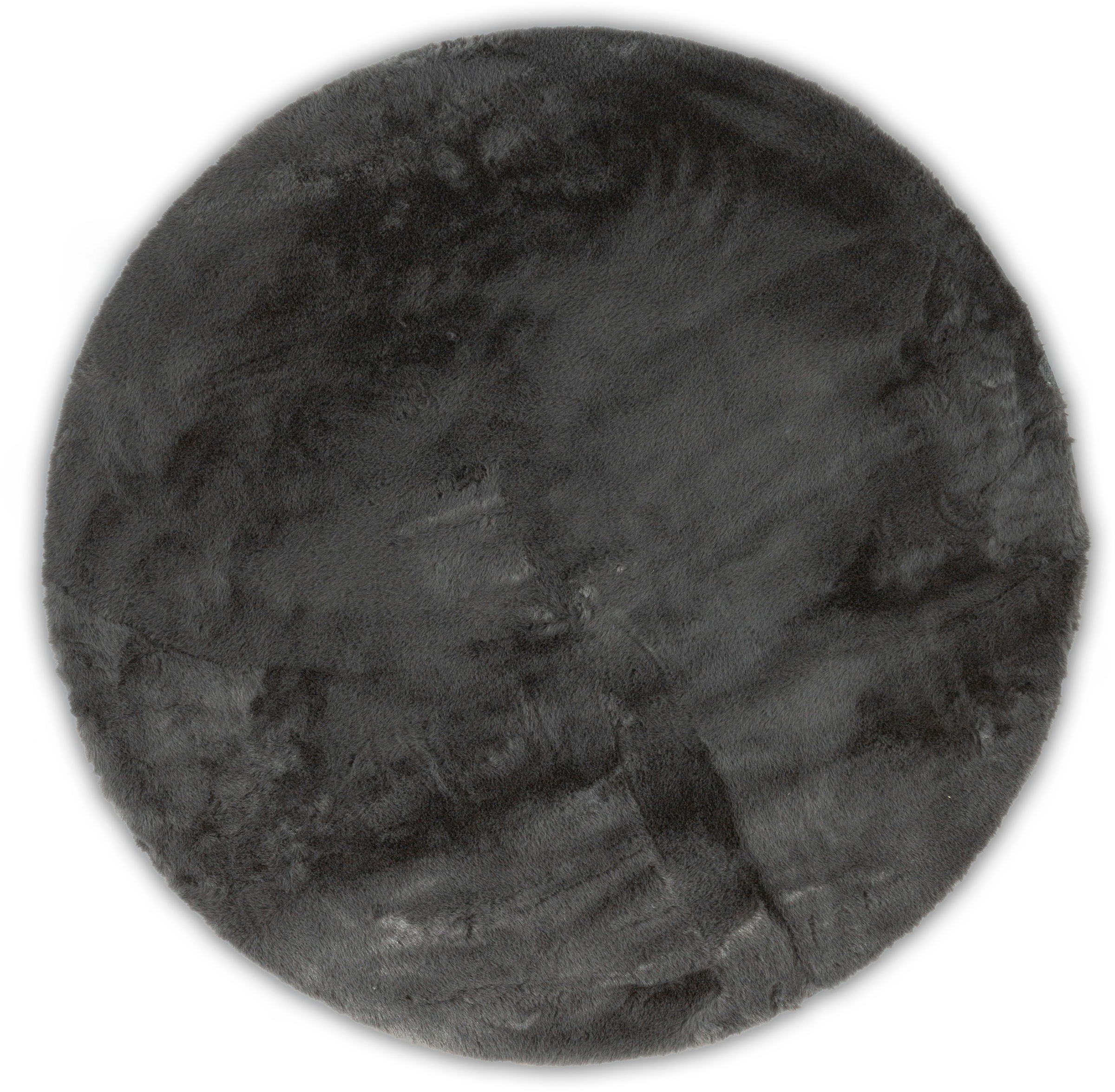 Gino Falcone Fellteppich "Kuschelteppich Chiara" rund 30 mm Höhe Kunstfell, günstig online kaufen