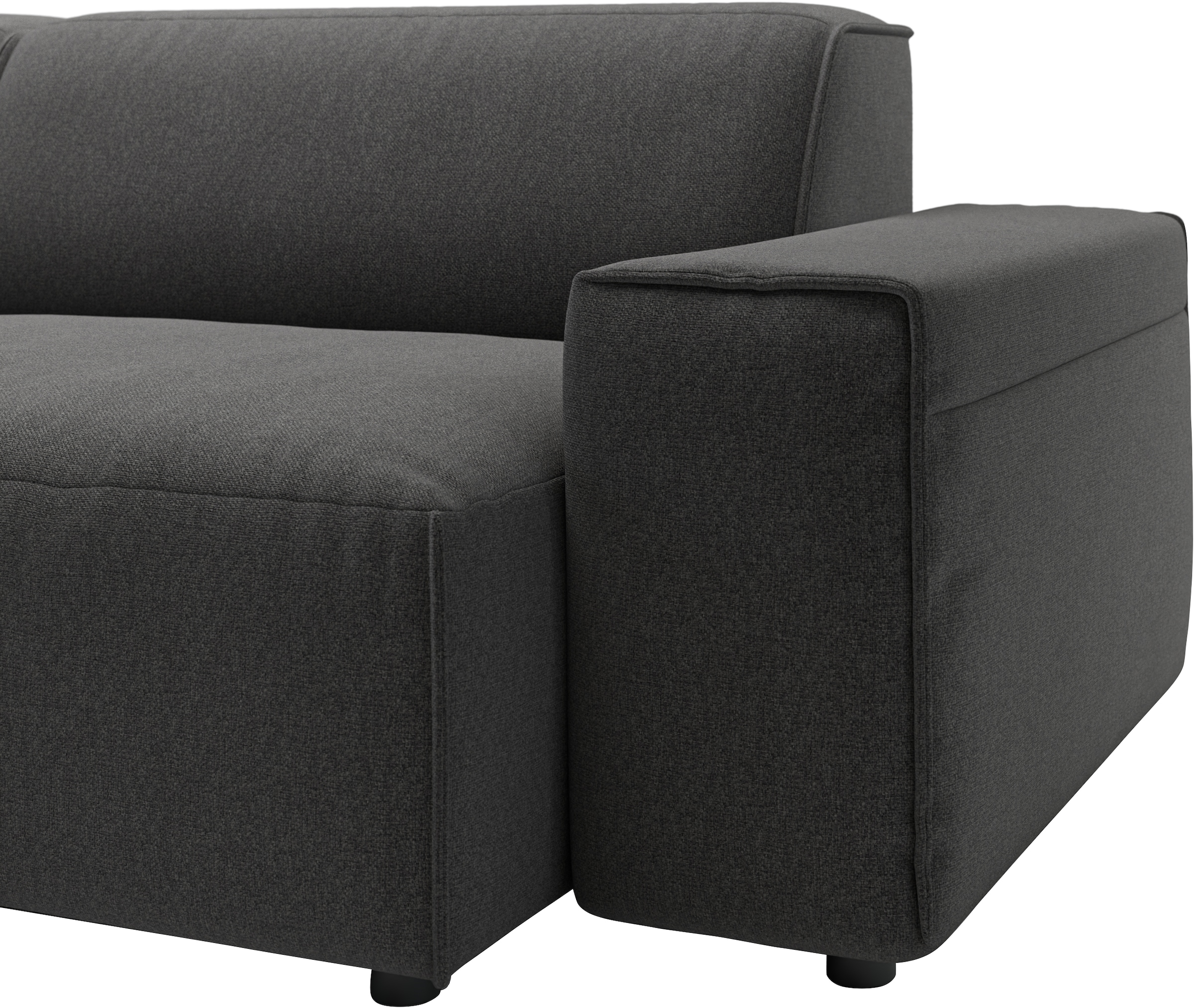 andas Big-Sofa »Glimminge  auch in Breitcord, Feincord + Easy care-Bezug,«, besondere Kedernähte Zierkissen