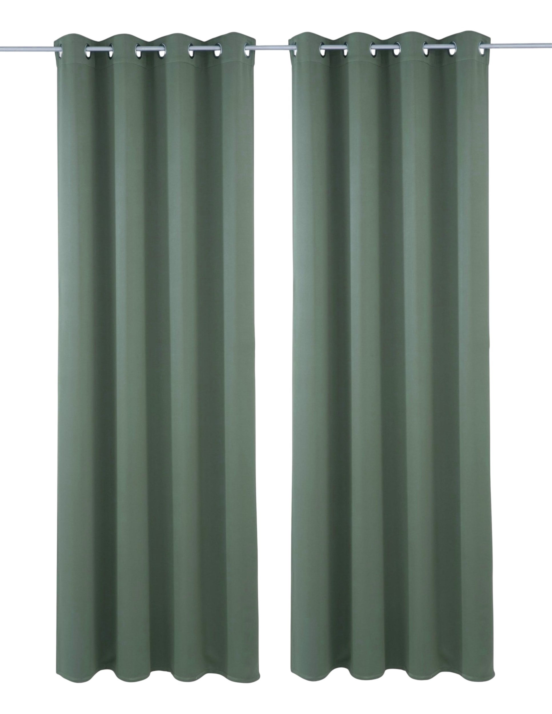 OTTO home Verdunkelungsvorhang "Solana" Ösen 2 Stk. tlg. 2-er Set, Breite 140 cm, einfarbig