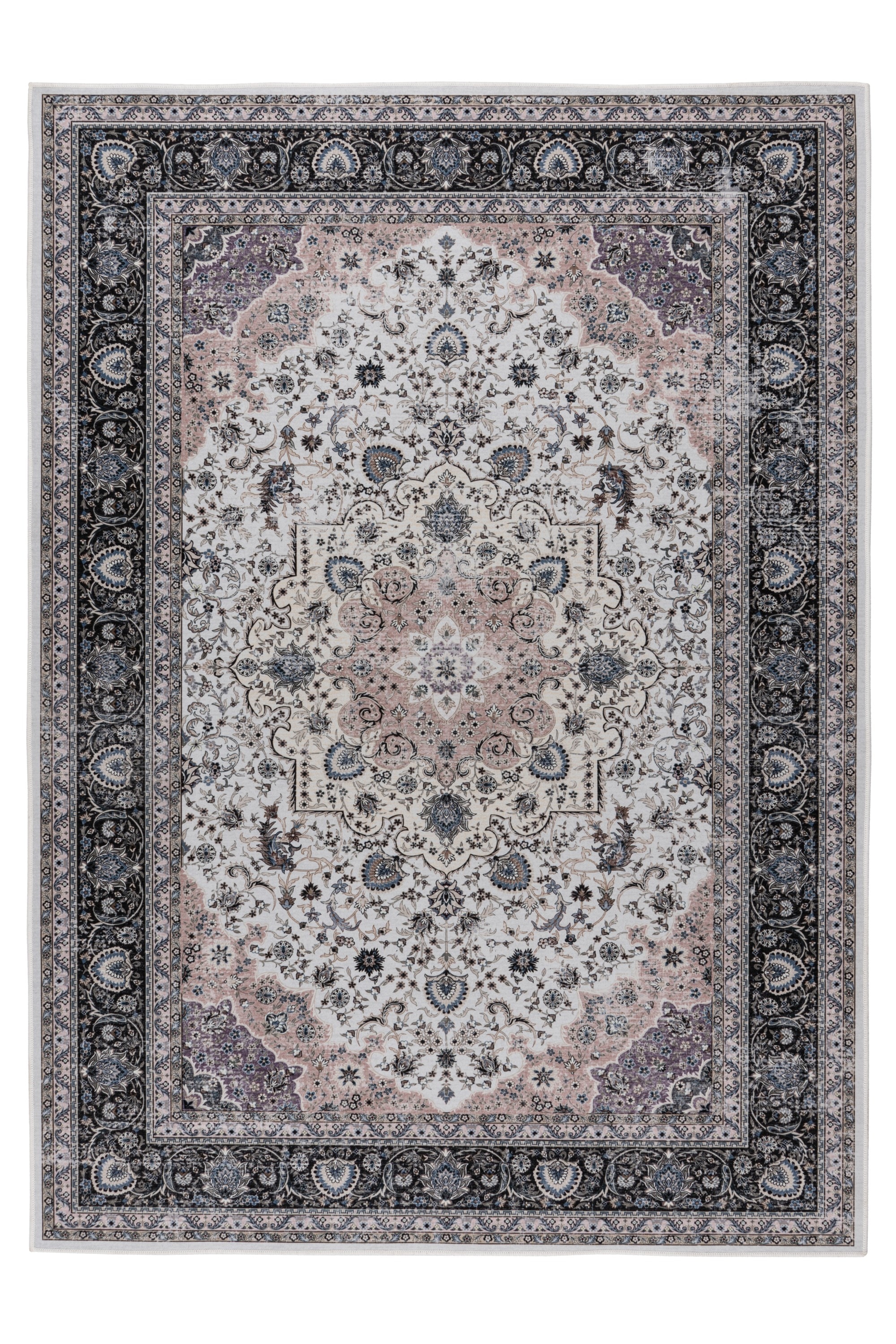 Kayoom Teppich "Loyalty 125" rechteckig 6 mm Höhe Kurzflor, Orient Optik, Wohnzimmer