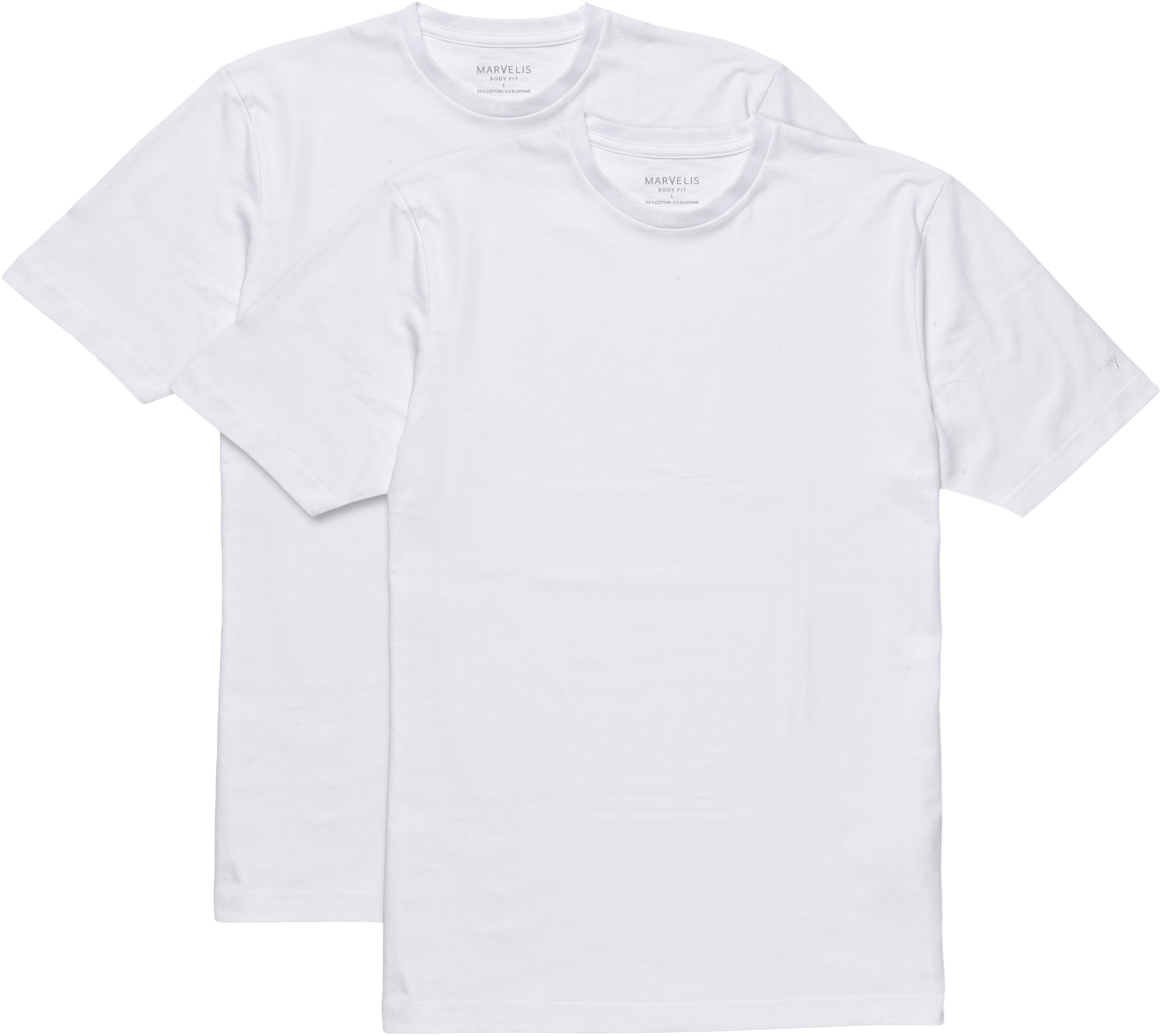 MARVELIS T-Shirt 2 Doppelpack, body fit günstig online kaufen