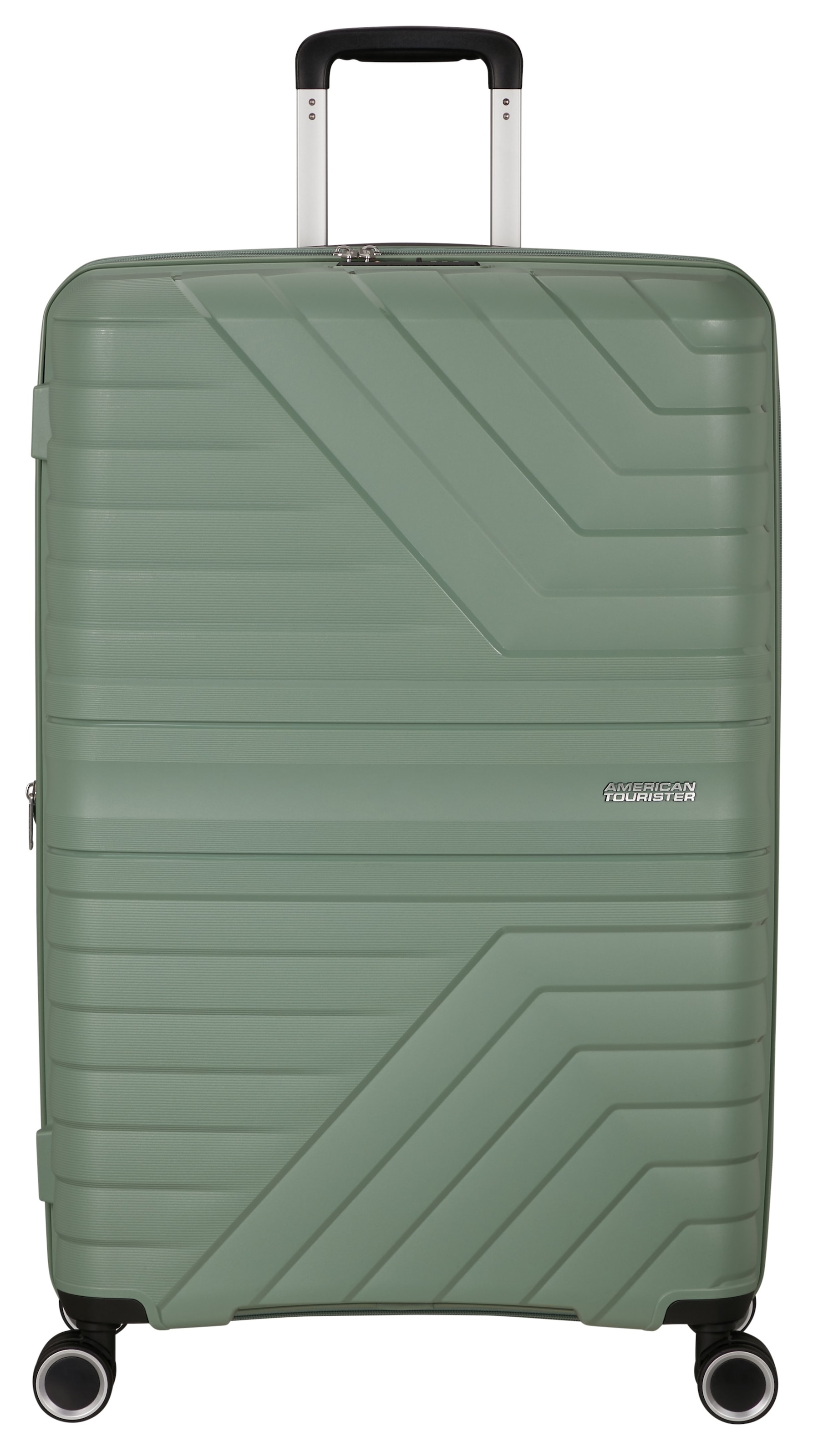 Damen Hartschalen-Trolley "FLYTWIST, verschiedene Größen und Farben", AMERICAN TOURISTER, grün, Polypropylen, Koffer, Hartschalen-Koffer