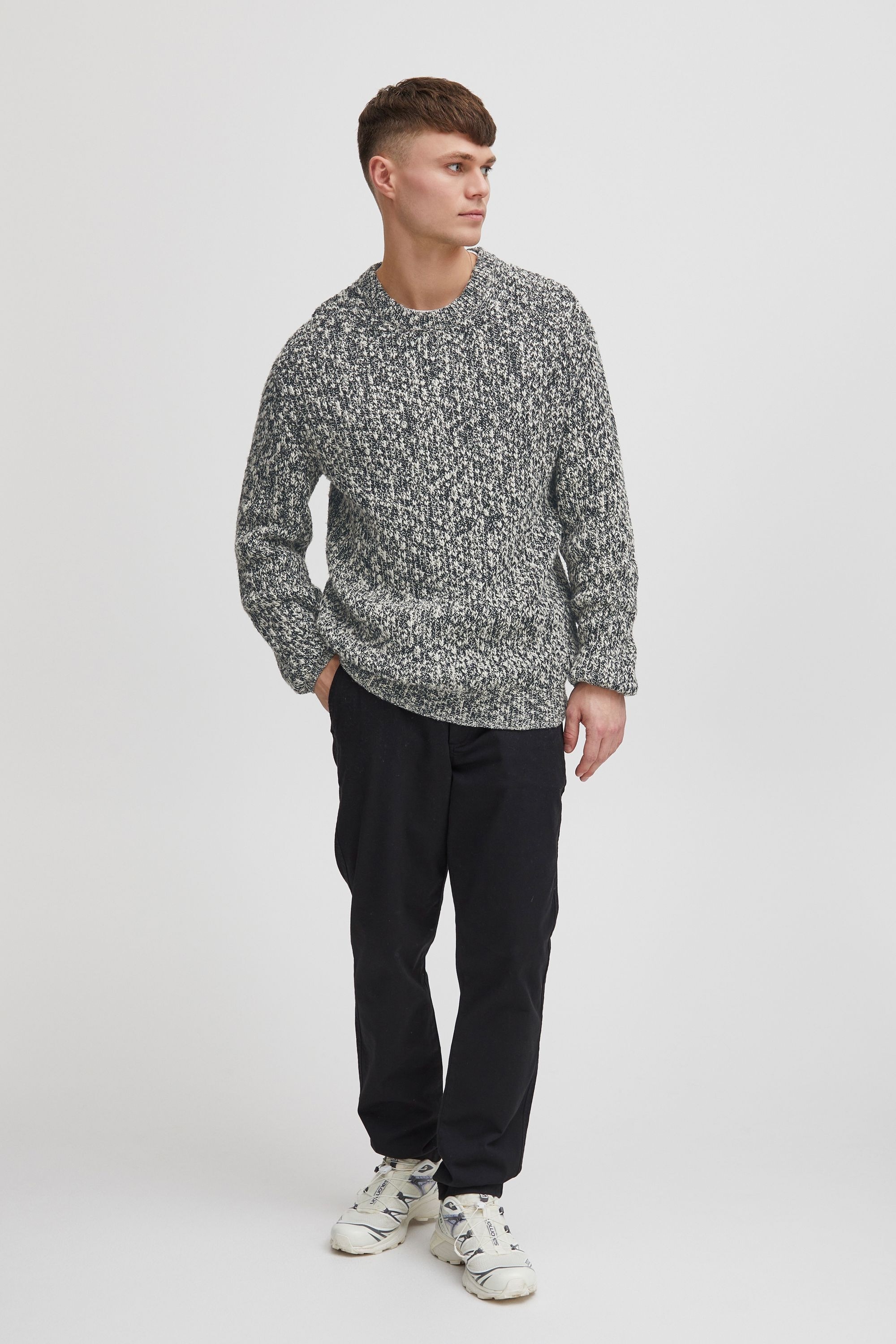 Solid Strickfleece-Pullover "Strickpullover SDGubber" günstig online kaufen