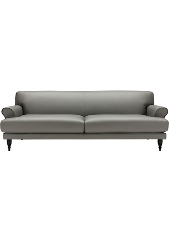 Sofa »Ginger«, 3-Sitzer, Füße Buche schwarz, Sitzunterfederung mit Polsterunterlage