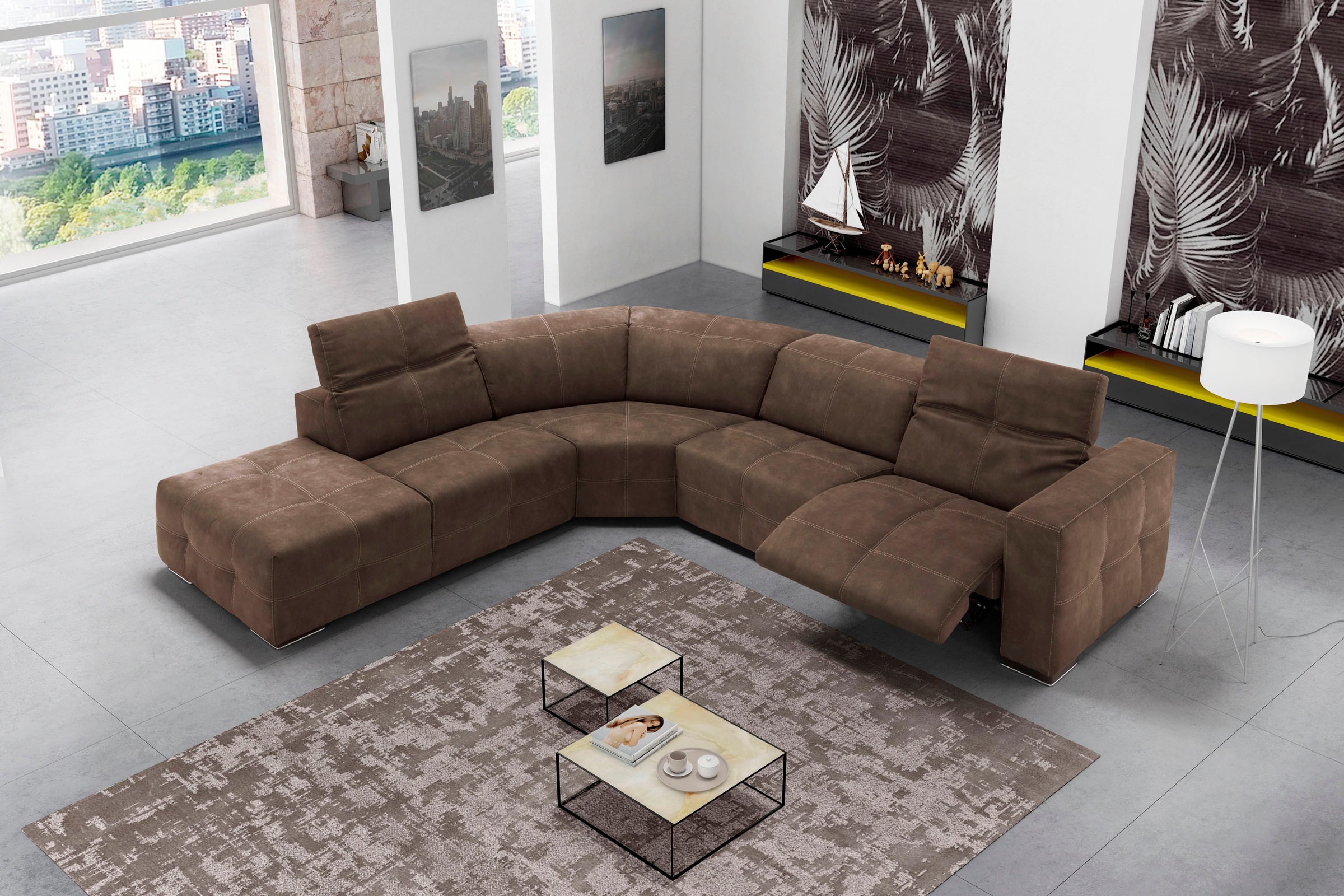 Egoitaliano Ecksofa "Sauvanne, Designsofa der Extraklasse, elegant und bequ günstig online kaufen