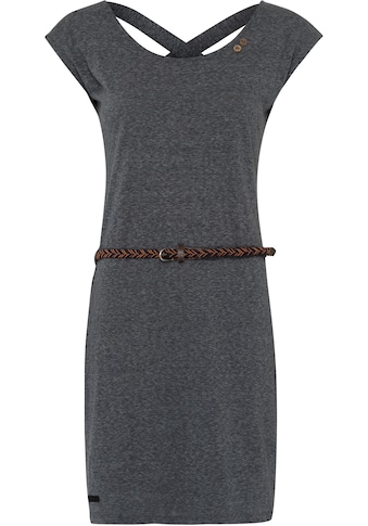 Ragwear Jerseykleid »SOFIA DRESS«, (2 tlg., mit abnehmbarem Gürtel), mit tiefem... kaufen