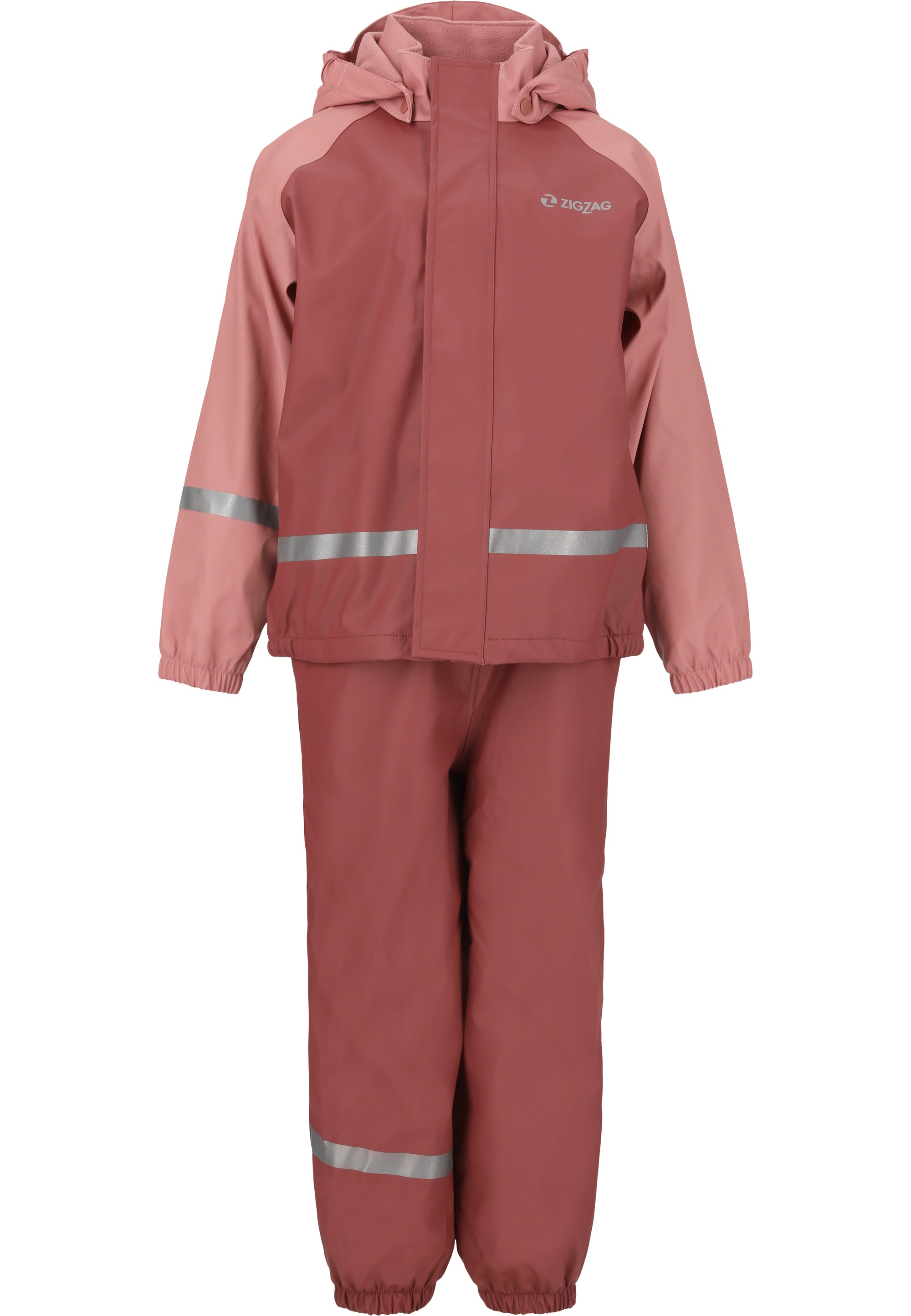 ZIGZAG Regenanzug "Augus" 2 Stk. mit wärmendem Fleece-Futter