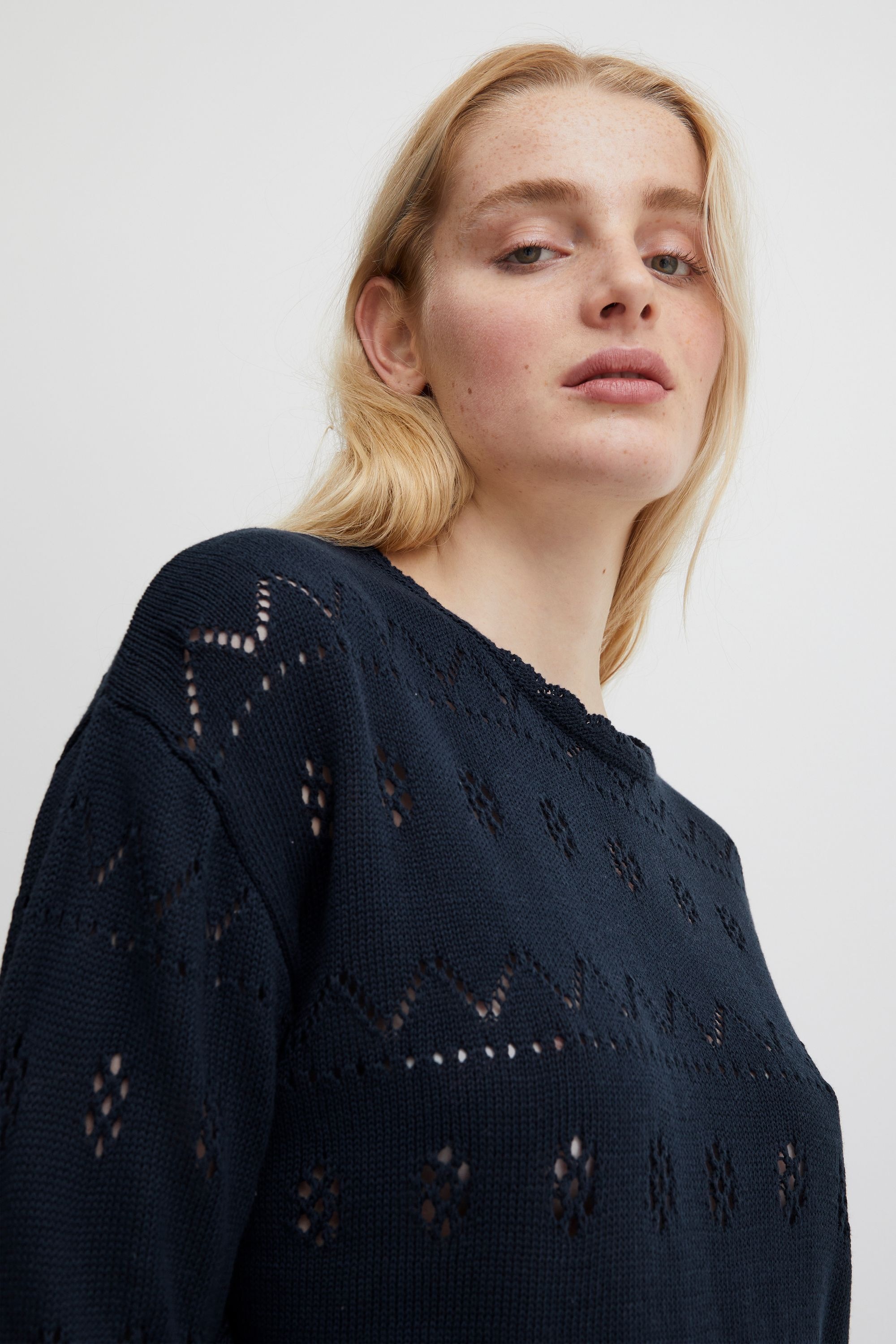 Ichi Strickfleece-Pullover »Strickpullover IHLaluha«