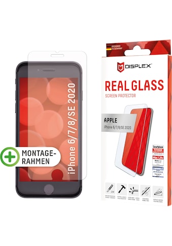Displayschutzglas »DISPLEX Real Glass Panzerglas für Apple iPhone 6/7/8/SE (2020)...