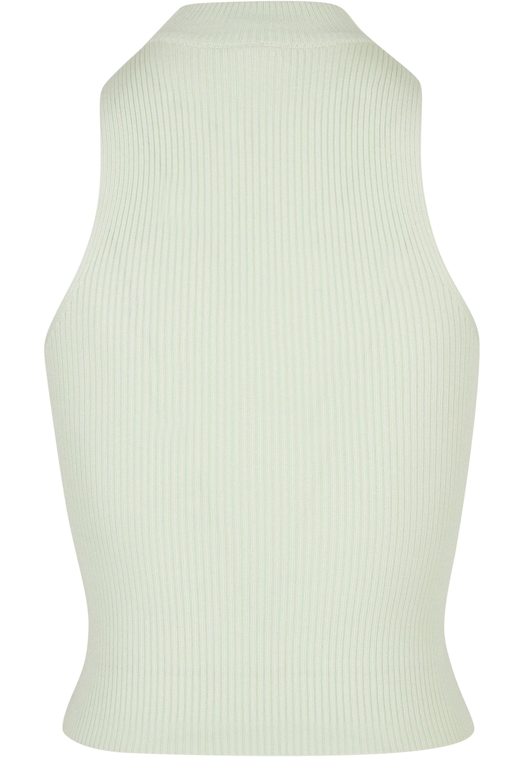 URBAN CLASSICS Muskelshirt »Urban Classics Damen Ladies Short Rib Knit Turtleneck Top«, (1 tlg.)