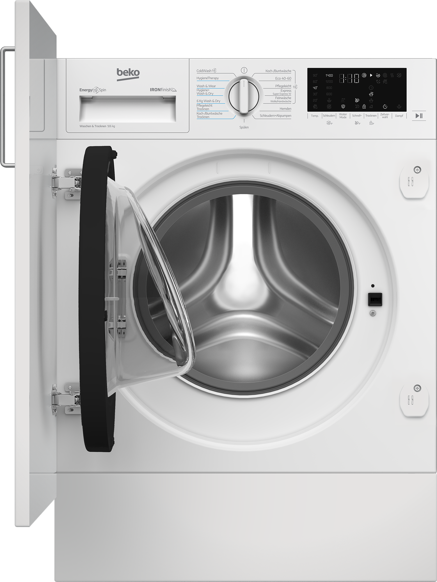 BEKO Einbauwaschtrockner 9 kg /9 kg 72 dB(A)