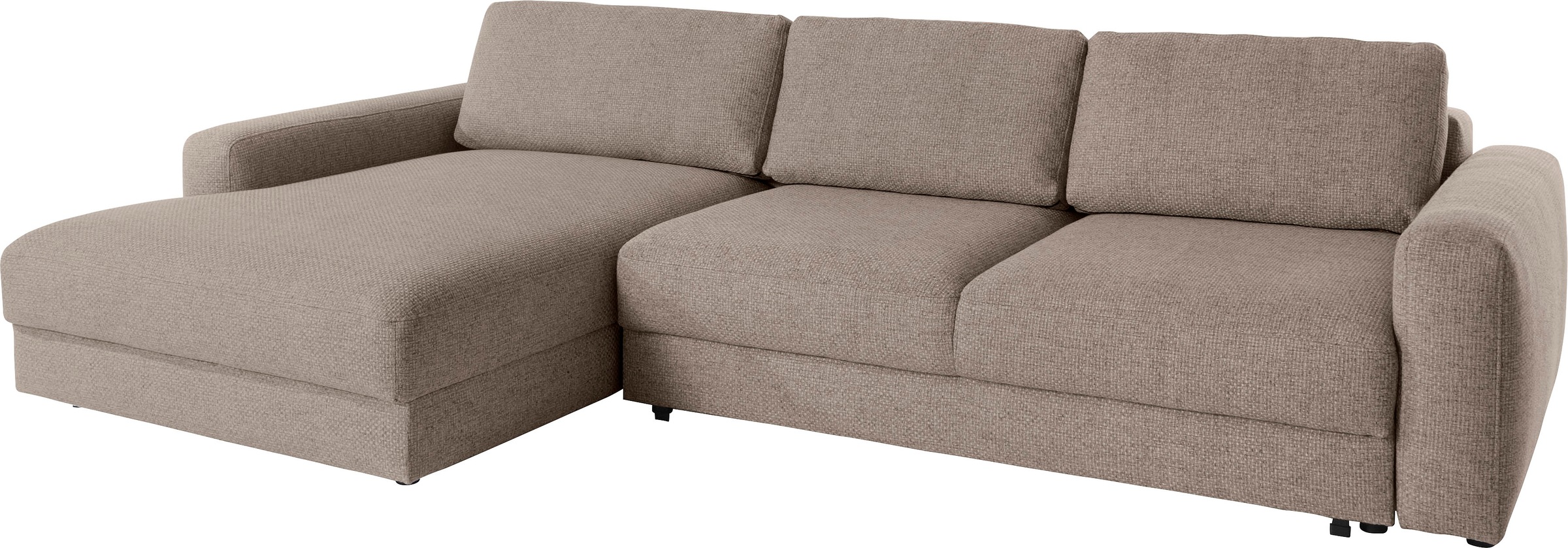 Places of Style Ecksofa »Bloomfield, bequem und elegant, OTTOs Choice, L-Form«, wahlweise mit Bettfunktion und Bettkasten
