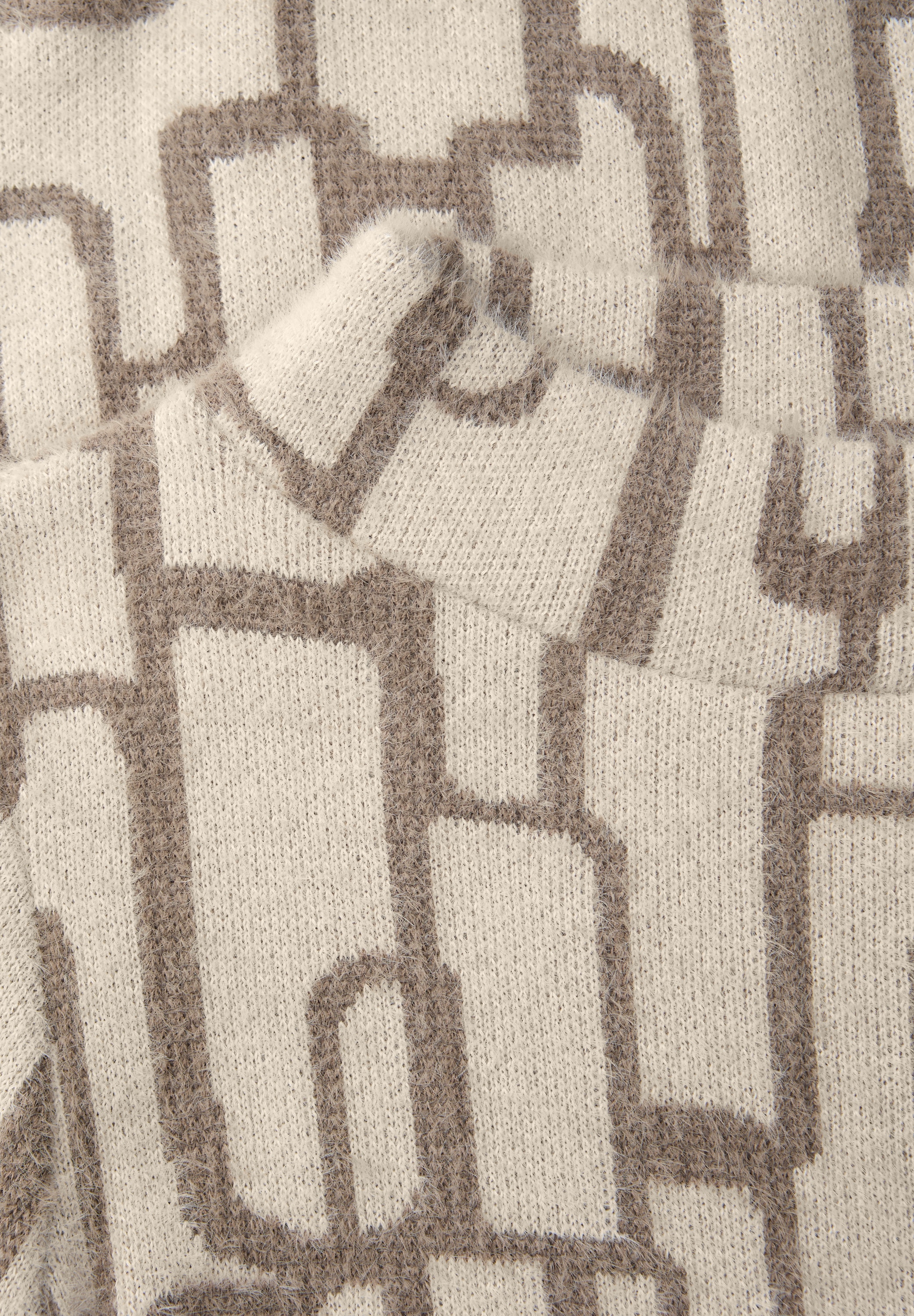 STREET ONE Langarmshirt mit grafischem Muster