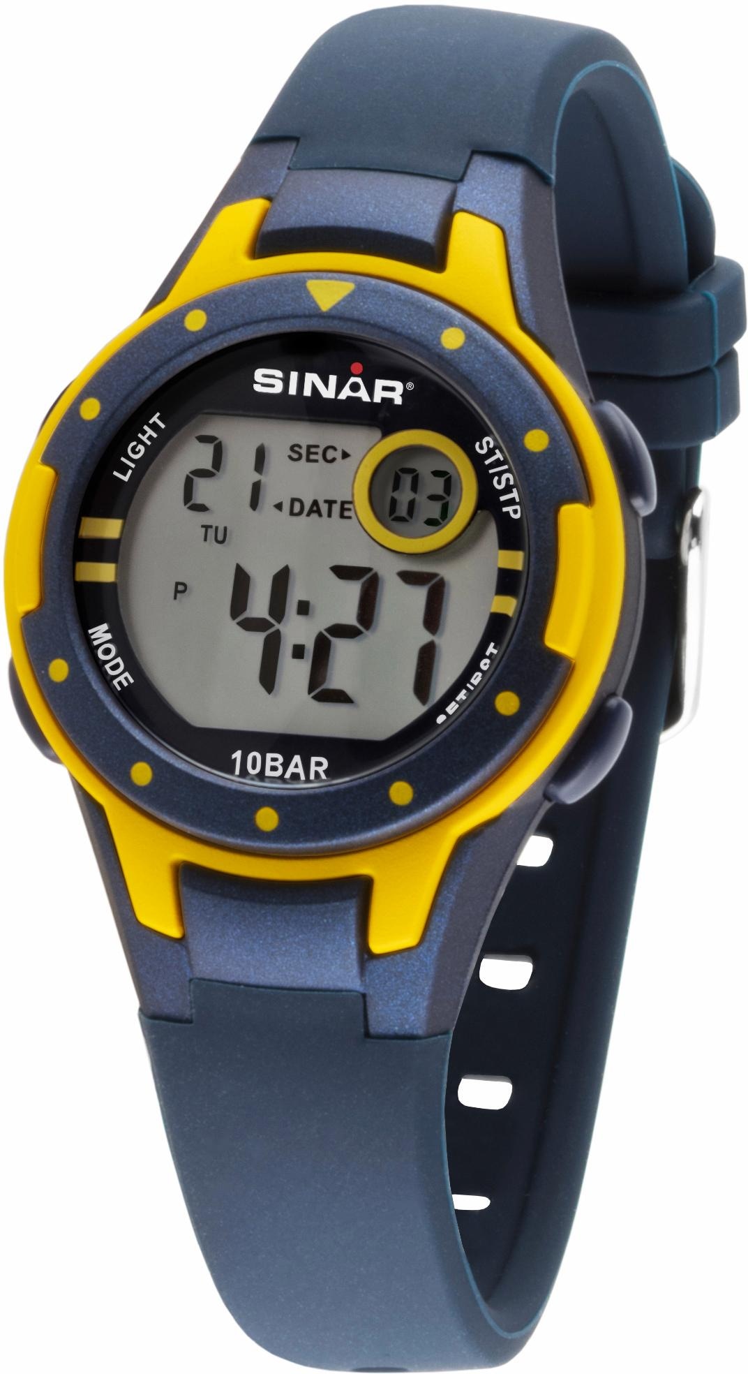 SINAR Chronograph »XE-52-2« Armbanduhr Quarz...