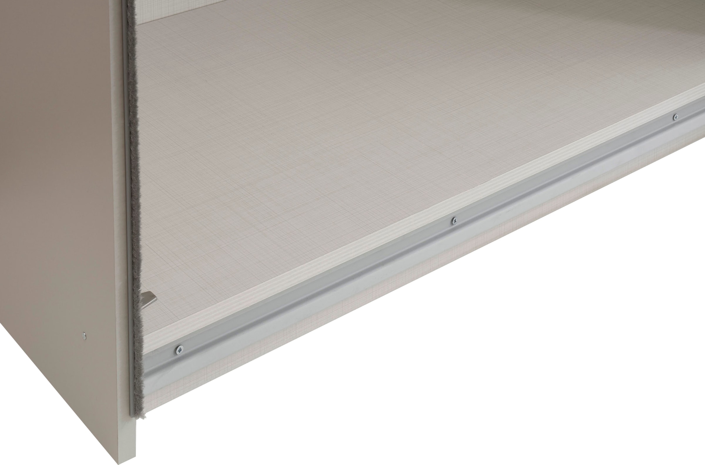 STAUD Schwebetürenschrank »Sinfonie Plus, edles Design in hochwertiger Qualität, Made in Germany«, Glas und Spiegel-Frontkombination mit vier Ausstattungsvarianten