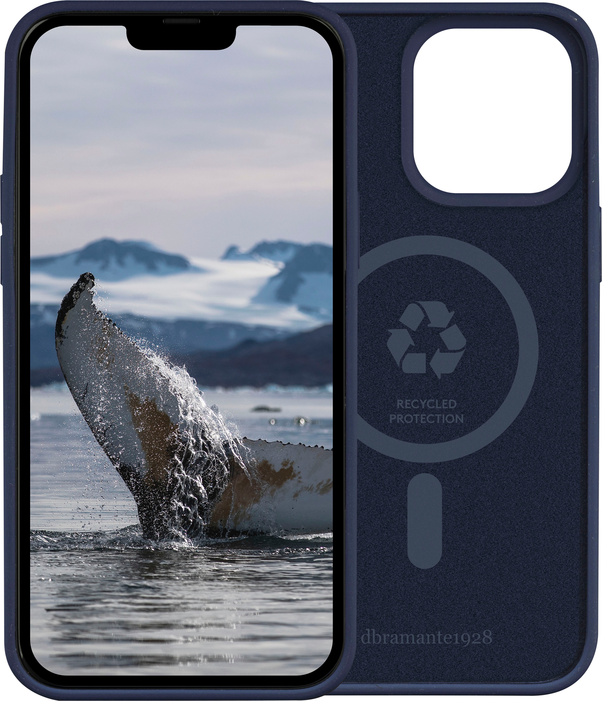 DBRAMANTE1928 Handyhülle "Monaco iPhone 14 Pro Max", iPhone 14 Pro Max, blau, Hüllen