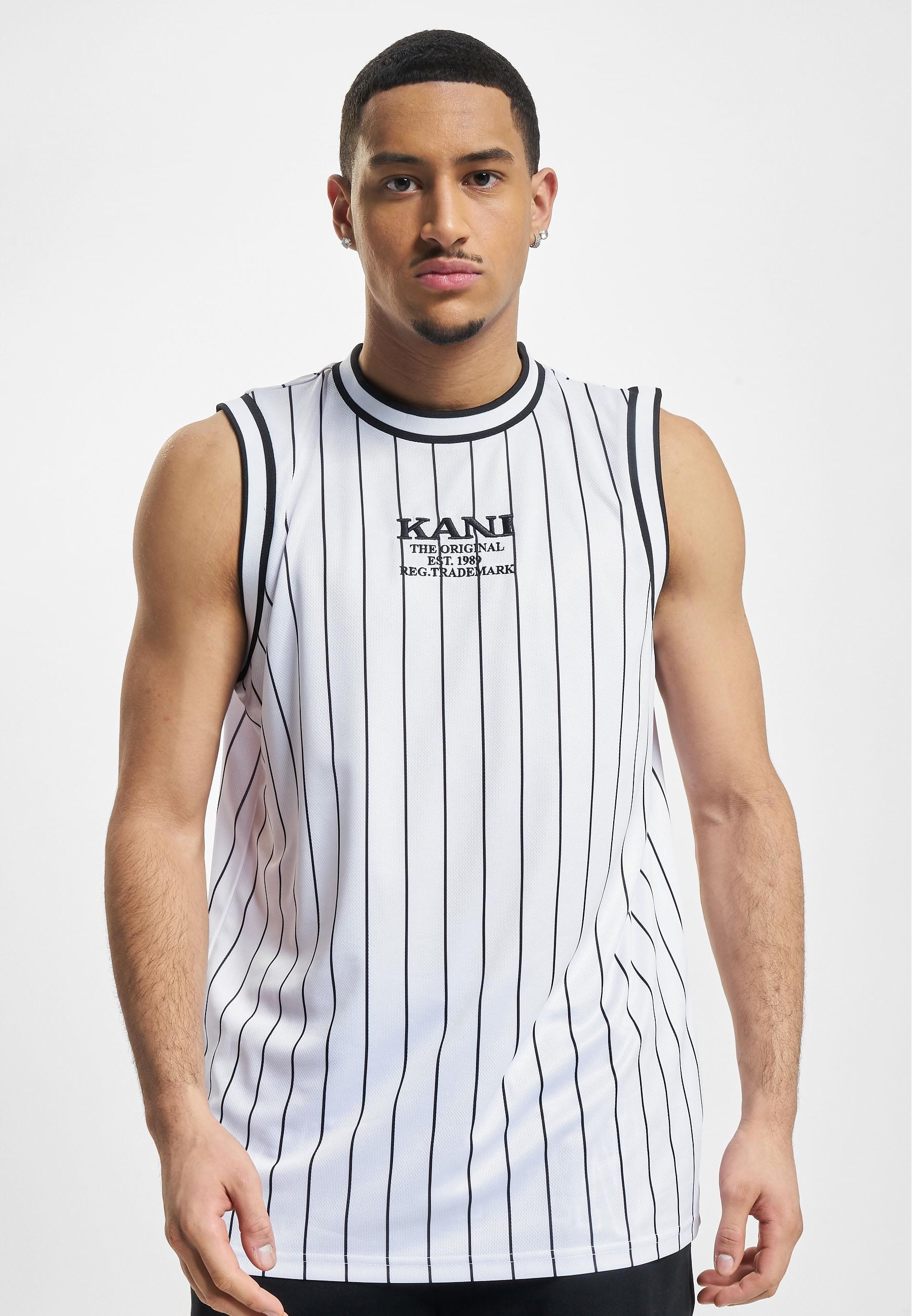 Karl Kani Tanktop »Karl Kani Herren KM232-001-3 KK Retro Pinstripes Basketball Tank«, (1 tlg.)
