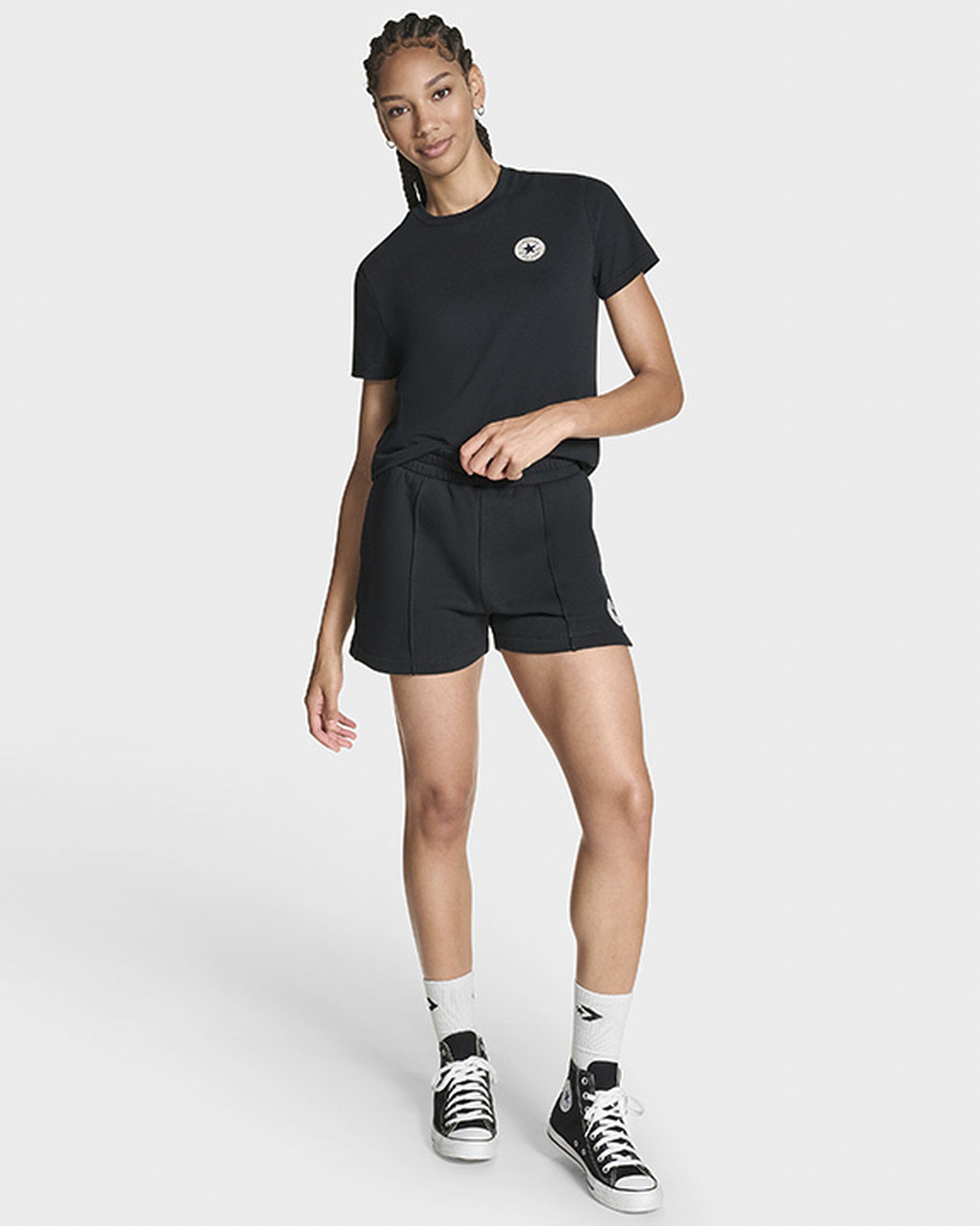 Thumbnail - Converse Sweatshorts "SSNL ESSENTIALS KNIT SHORT" sportlicher Stil, für entspannte und sportliche Aktivitäten