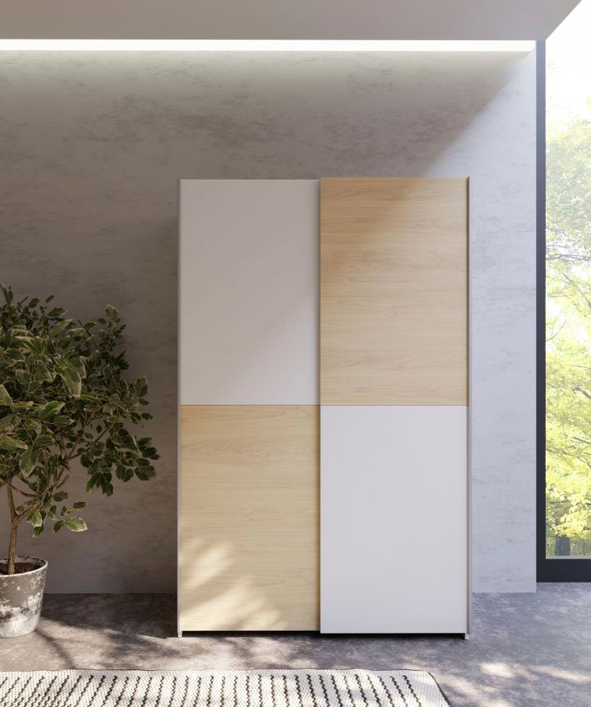 Home affaire Schwebetürenschrank »OTTOs Choice, 2 Schiebetüren, Made in Europe, stabil und zeitlos«, (5 Breiten: 120 -200cm, Höhe ca. 190cm), in verschiedenen Farben und Breiten