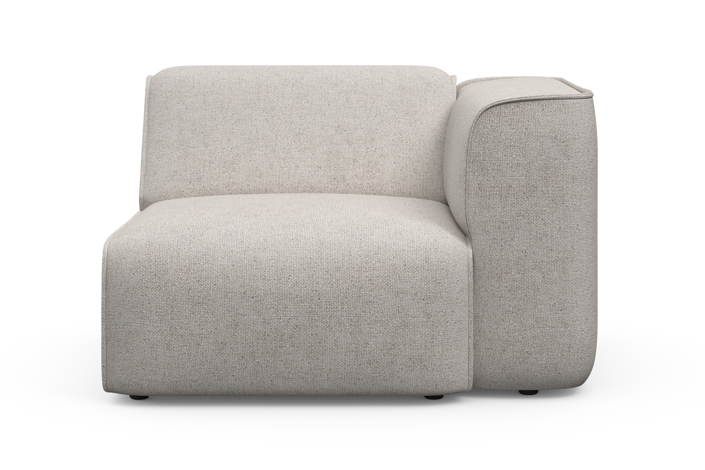 OTTO home Sessel "Sofa-Eckelement, Maße B/T/H: 109/97/46 cm" als Modul oder separat verwendbar, für individuelle Zusammenstellung
