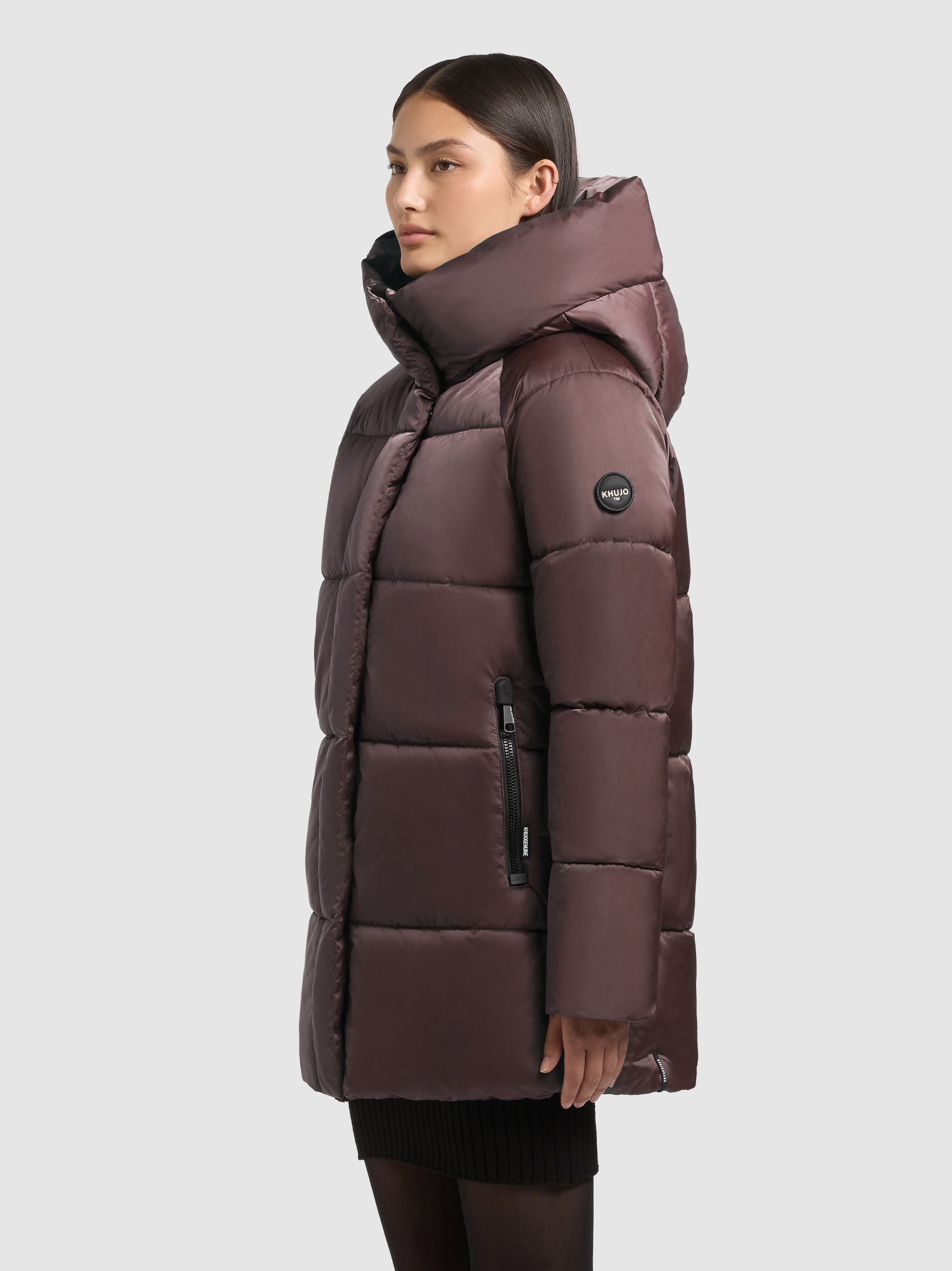 khujo Steppjacke »SUDA« mit Kapuze