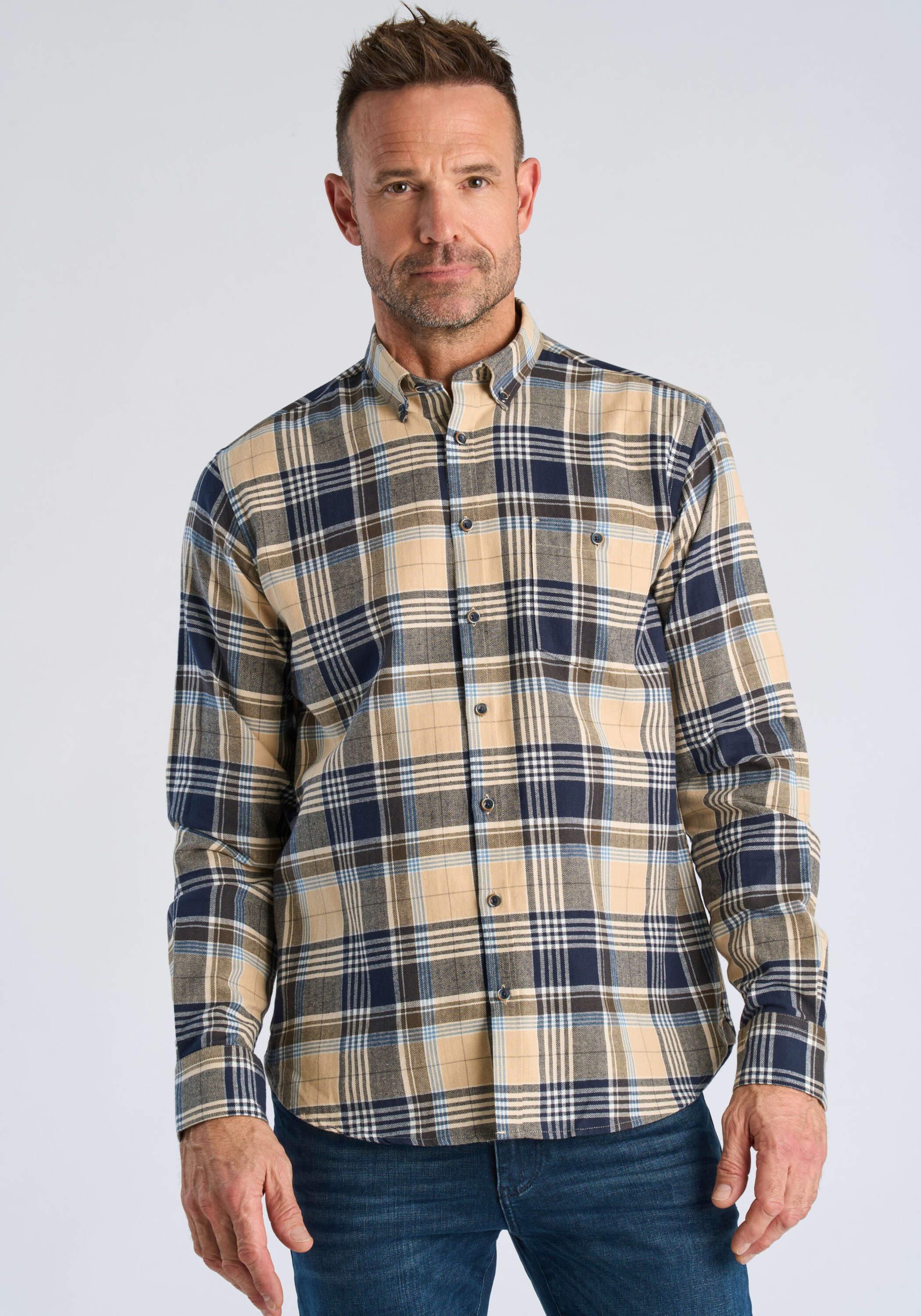 JACK’S Langarmhemd "Freizeithemd (Langarm) Regular Fit"
