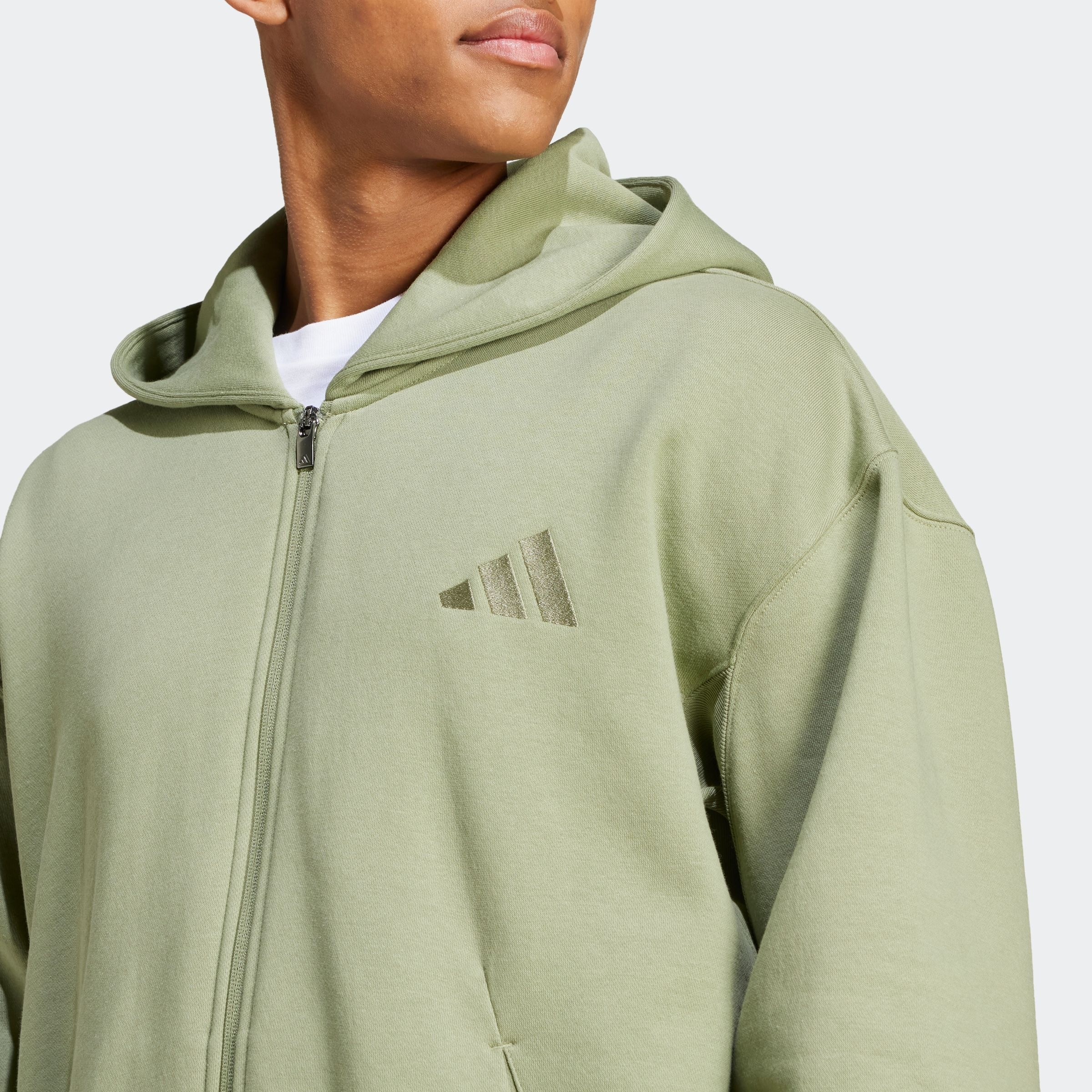 adidas Sportswear Kapuzensweatshirt »M A SZN FL FZ«, Kapuzenjacke mit Reißverschluss