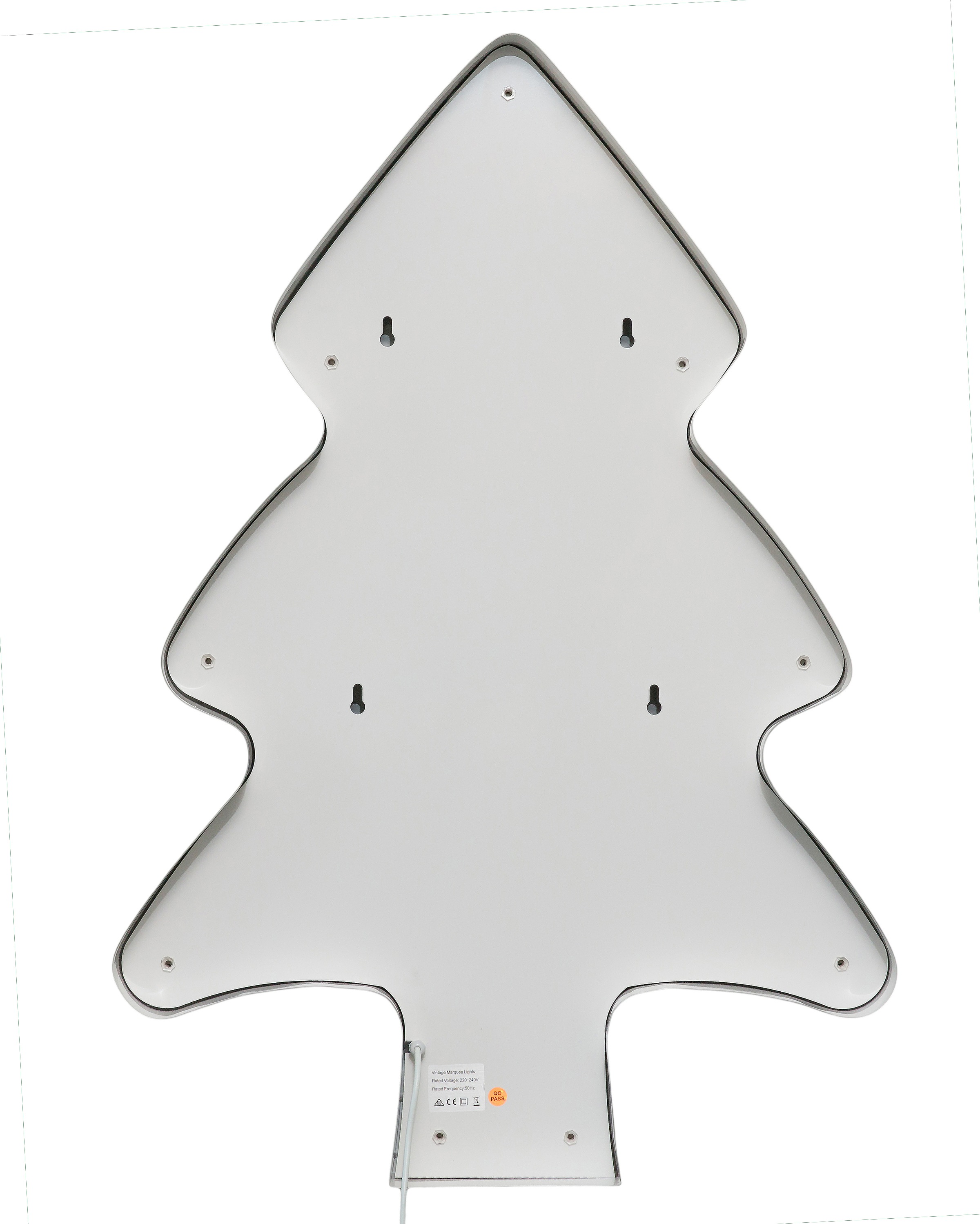 MARQUEE LIGHTS LED Dekolicht »Weihnachtsbaum, Weihnachtsdeko«, 17 flammig-flammig, Wandlampe,Tischlampe Xmas-Tree 17 Lichtquellen E14 (exkl.) -82x122cm
