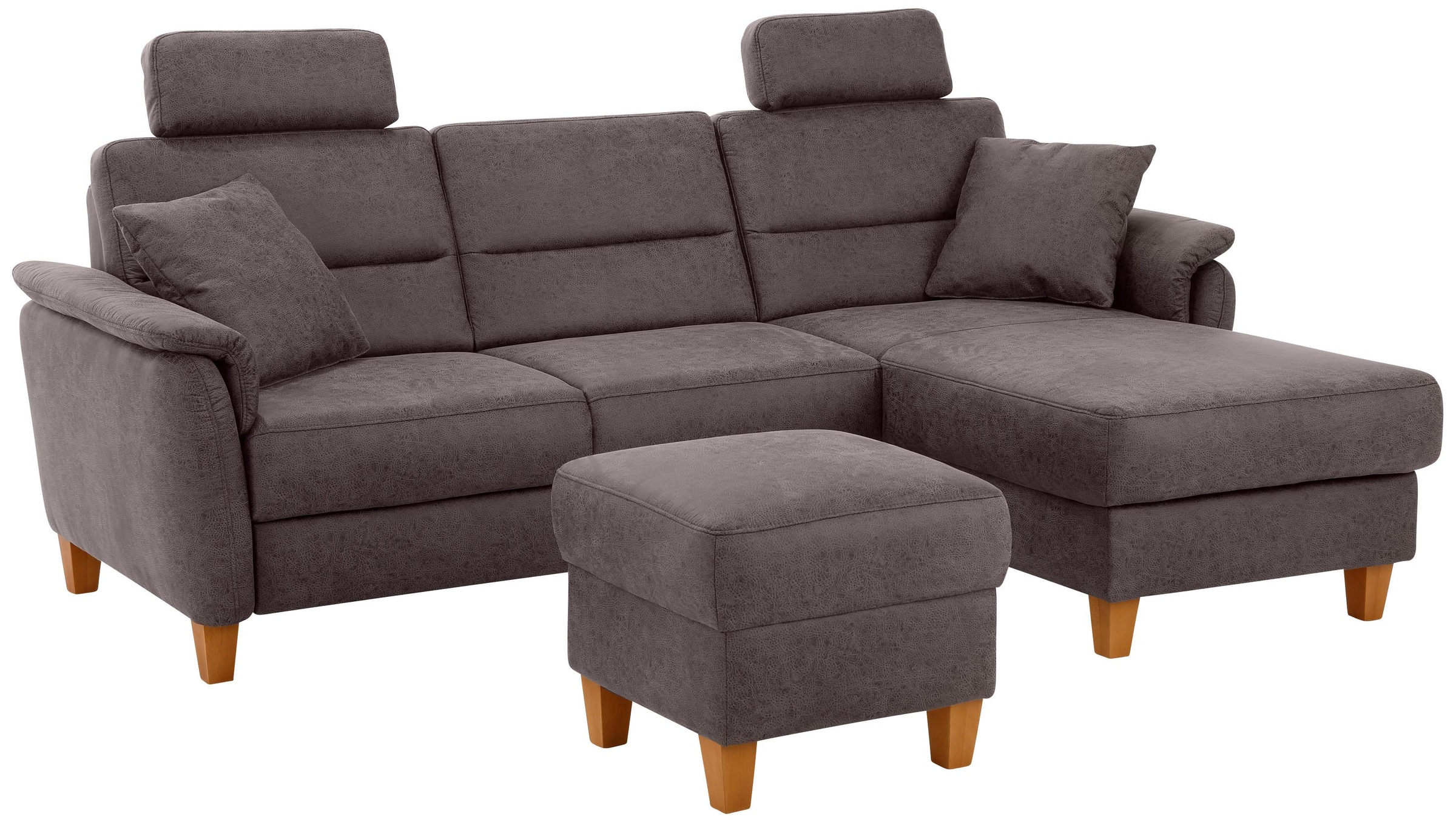 Home affaire Ecksofa »Palmera L-Form«, Federkern, wahlweise mit Bettfunktion und mit/ohne Bettkasten