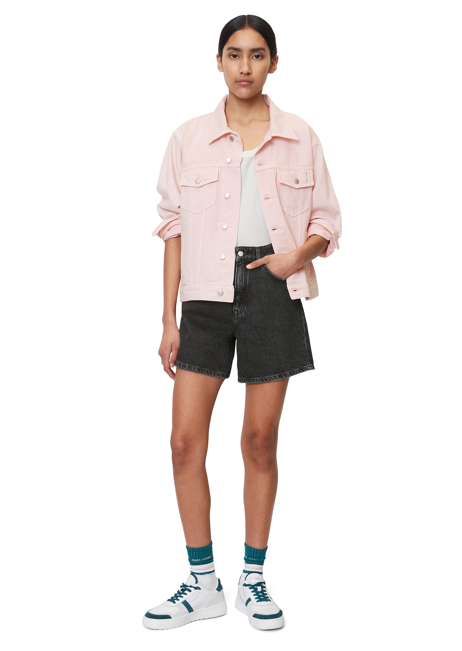 Marc O'Polo DENIM Jeansjacke »aus Organic Cotton«, ohne Kapuze