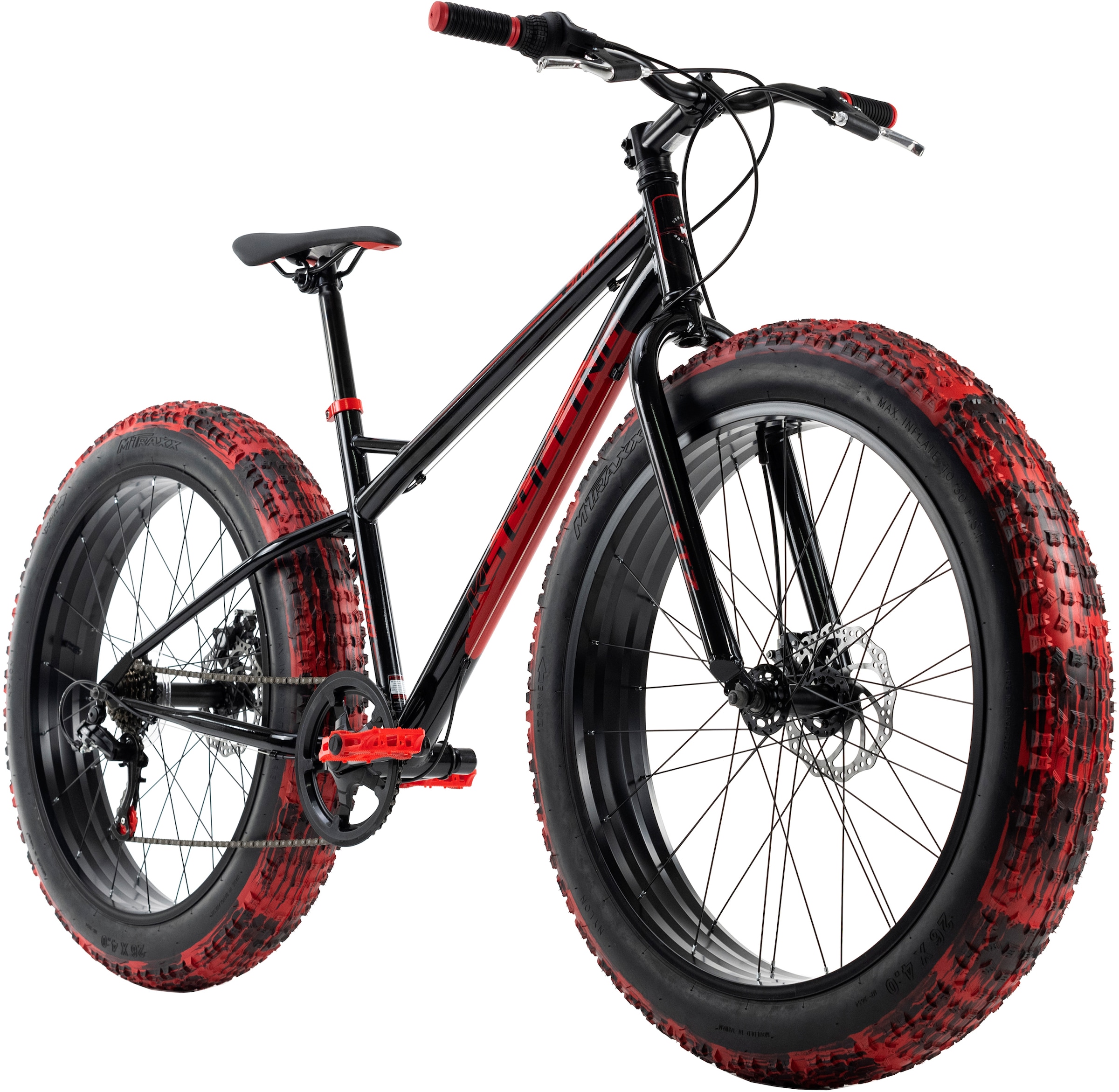 KS Cycling Fatbike »SNW2458«, 6 Gang, Shimano, Tourney Schaltwerk, Kettenschaltung