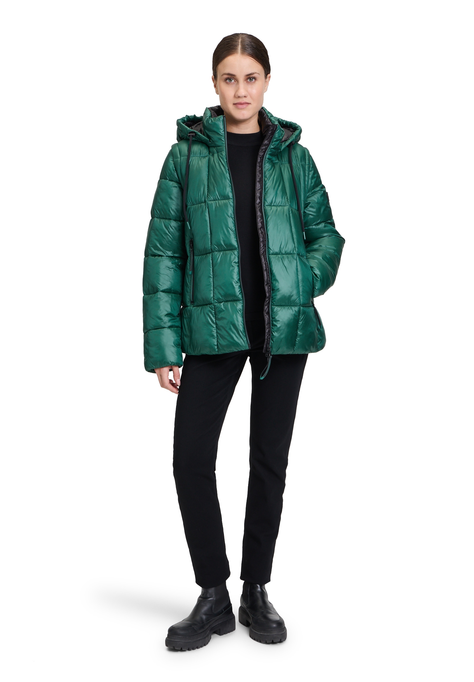 Betty Barclay Funktionsjacke »Betty Barclay Damen 2 in 1 Jacke mit Kapuze«, mit Kapuze
