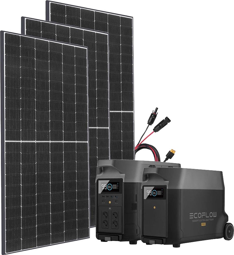 Ecoflow Solaranlage Delta Pro Powerstation Mit X W Gerahmtes