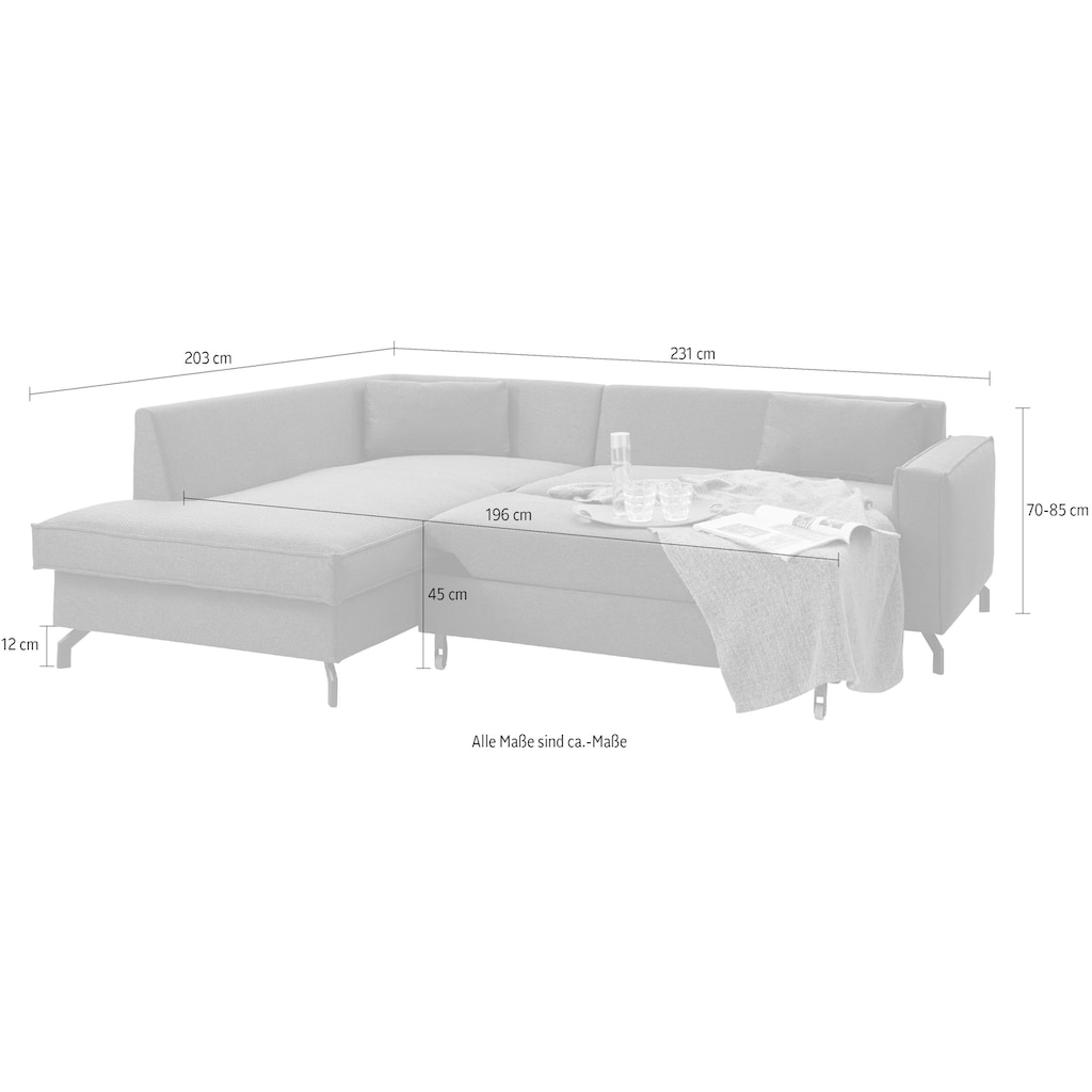 exxpo - sofa fashion Ecksofa »Daytona«