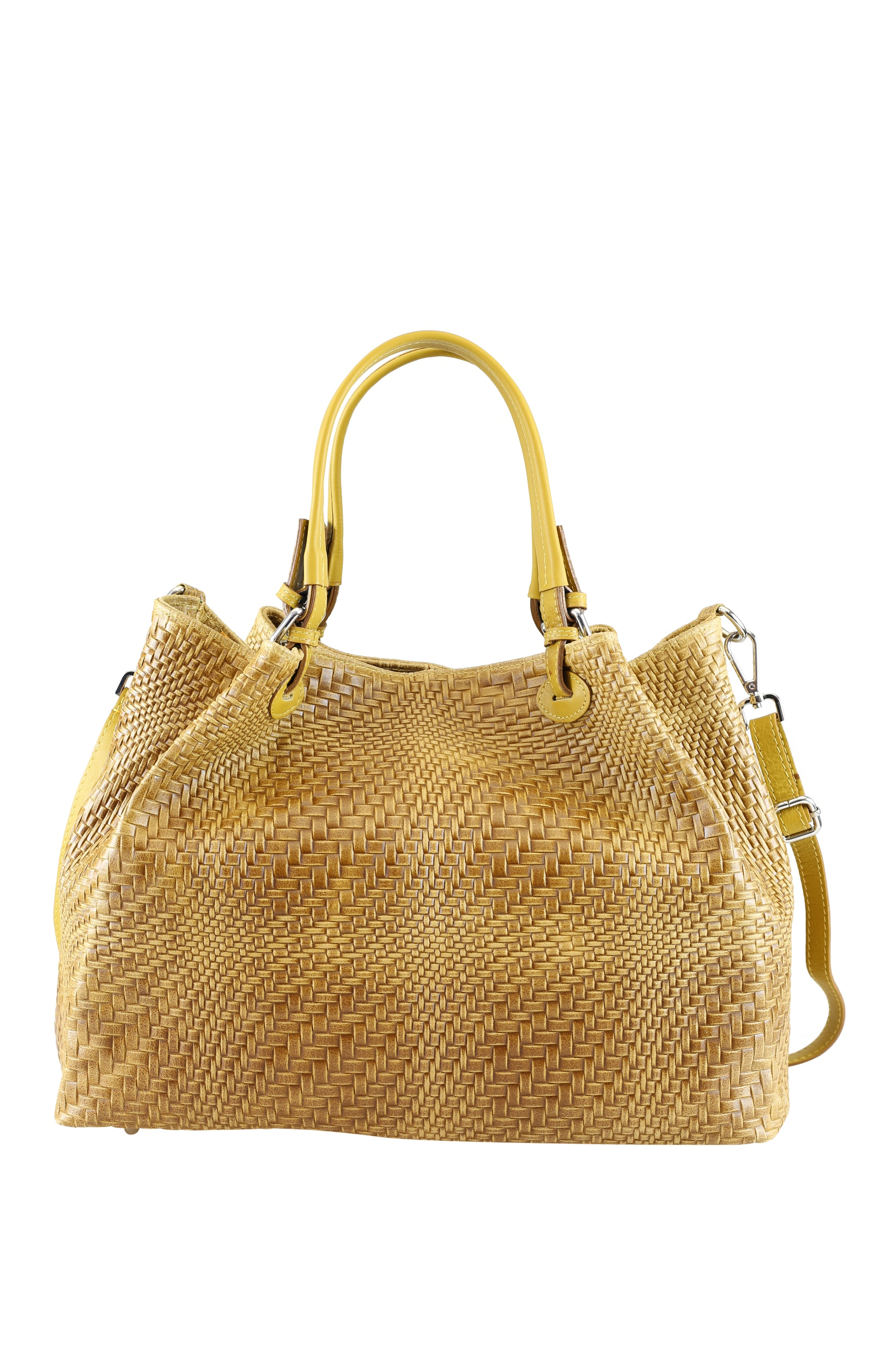 COLLEZIONE ALESSANDRO Schultertasche »Roomi«, in modischer Flechtoptik