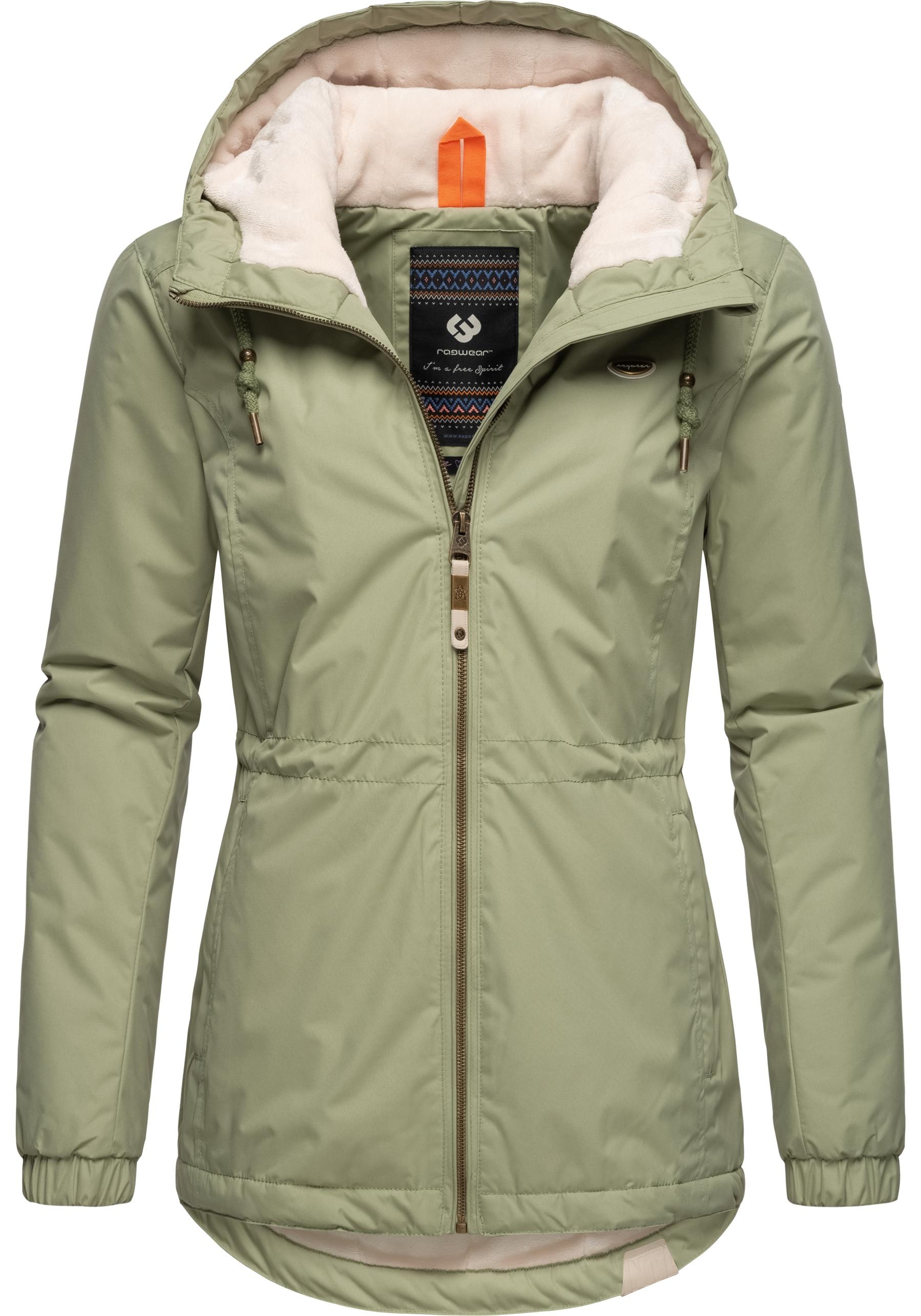 Ragwear Winterjacke »Dankka Warm«, mit Kapuze, Wasserdichte weiche Damen Jacke für den Winter
